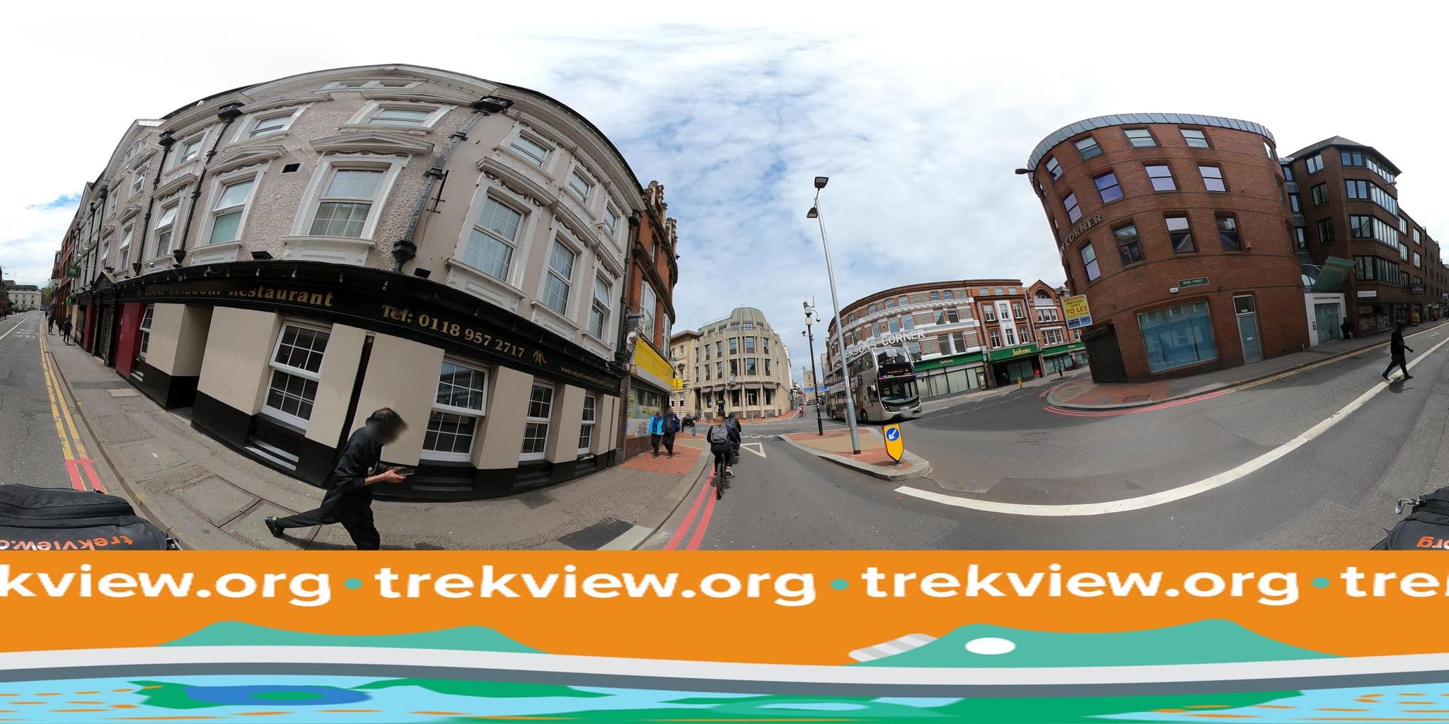 Street view near ibis Styles Hotel, Reading — © trekviewed (CC BY-SA · Mapillary)