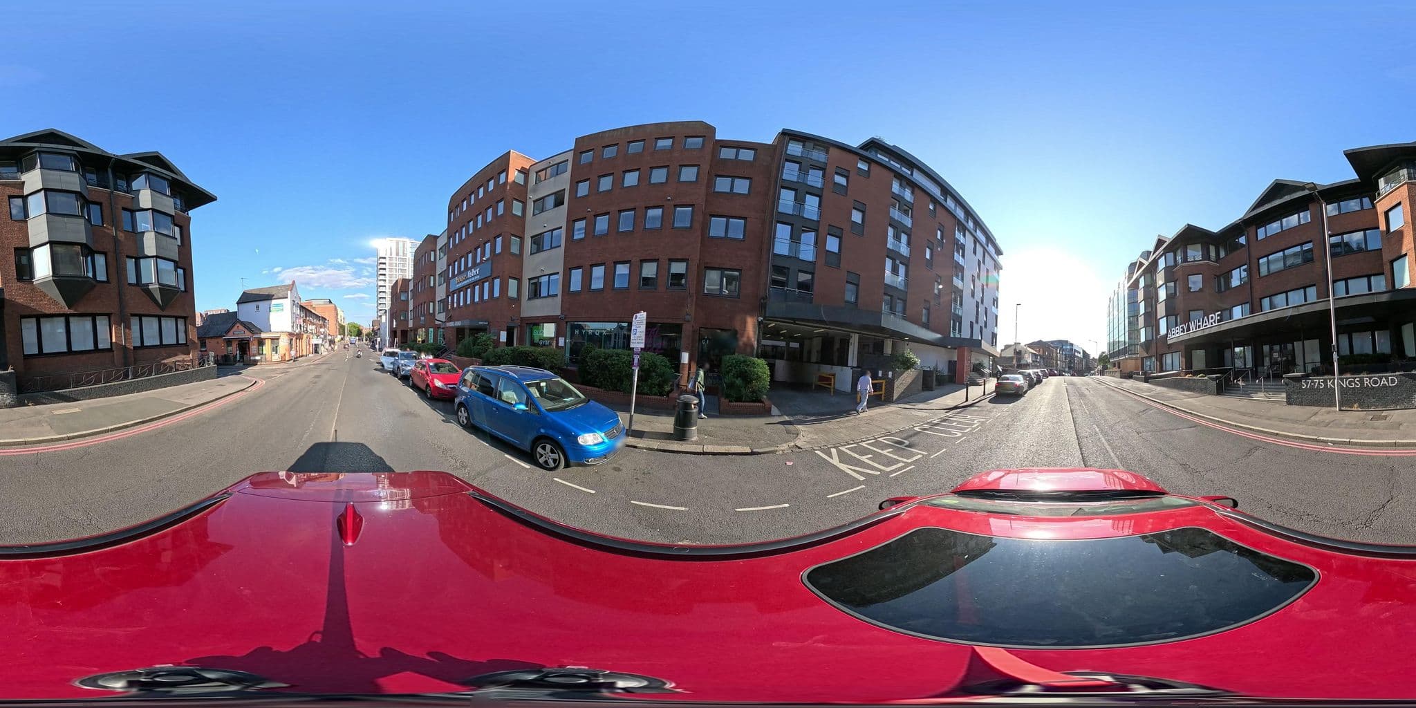 Street view near The House Of Fisher, Reading — © southglos (CC BY-SA · Mapillary)
