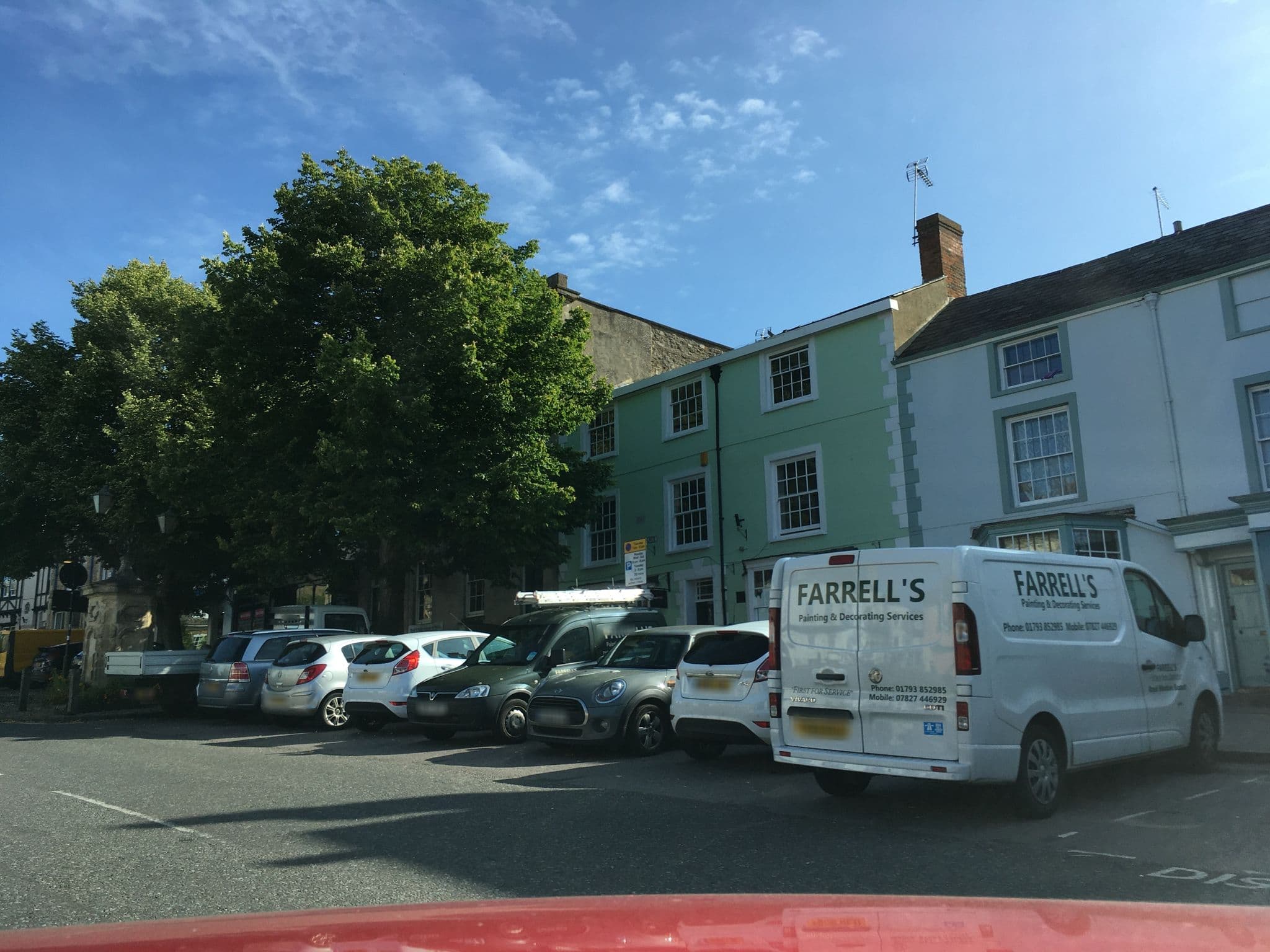 Street view near Camden House, Faringdon — © southglos (CC BY-SA · Mapillary)