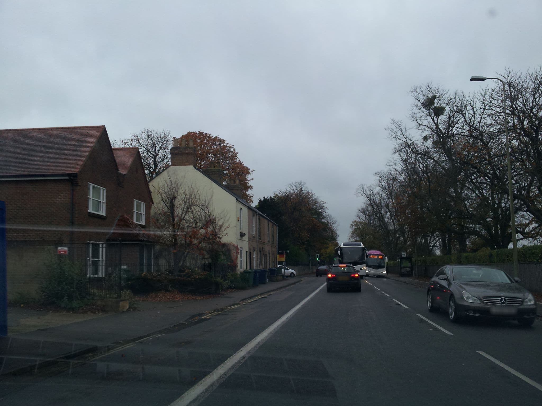 Street view near Flat 4 Summertown Court, Wolvercote — © adam2 (CC BY-SA · Mapillary)