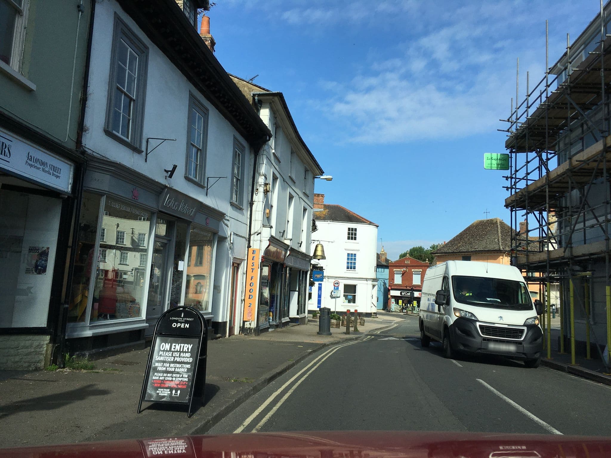 Street view near The Bell Hotel Faringdon, Faringdon — © southglos (CC BY-SA · Mapillary)