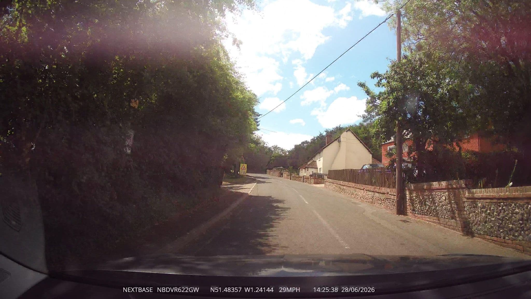 Street view near Manor Farm Courtyard Cottages, Hermitage — © swinetown (CC BY-SA · Mapillary)