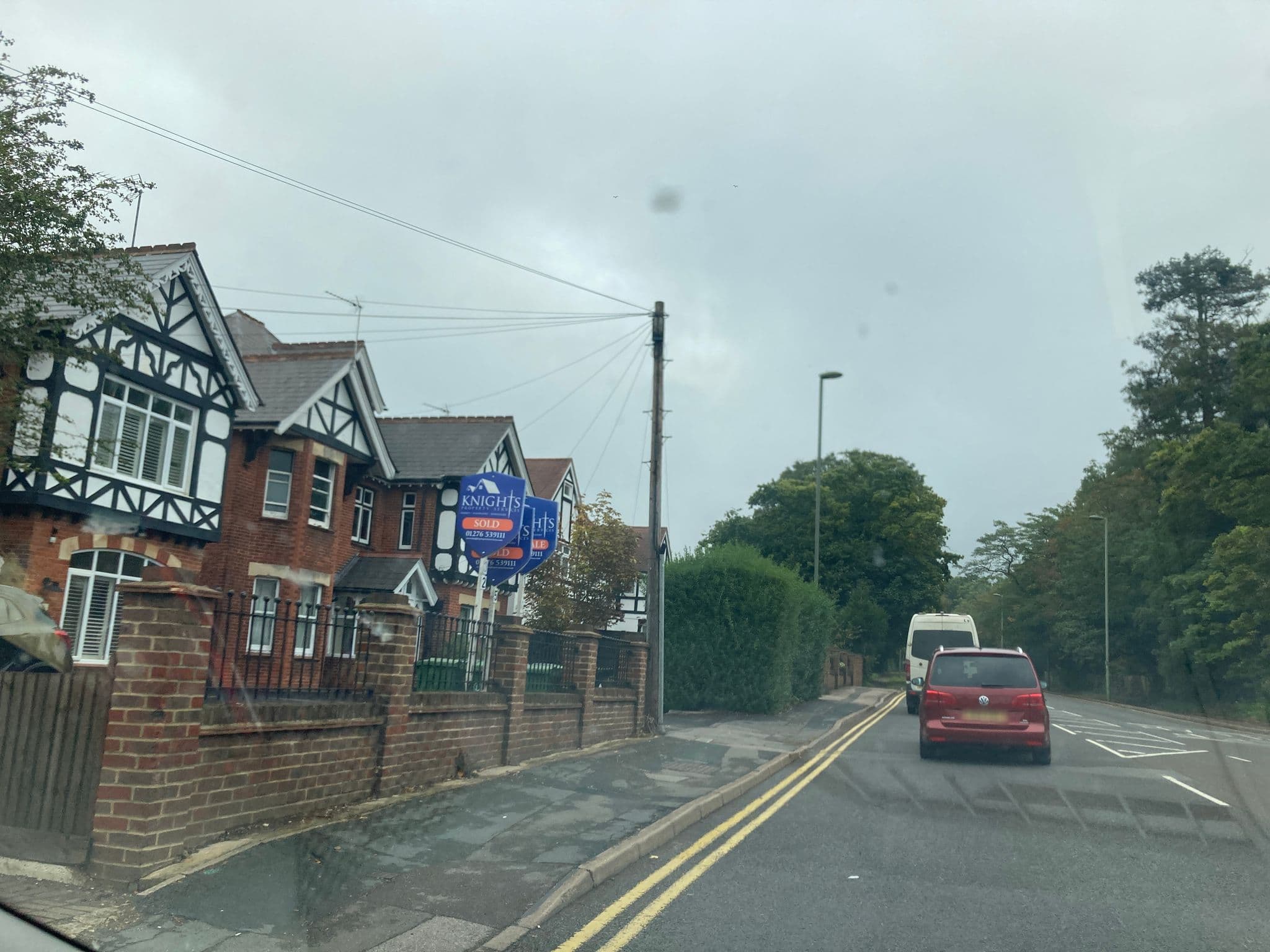 Street view near Camberley Guest House, Camberley — © chexum (CC BY-SA · Mapillary)