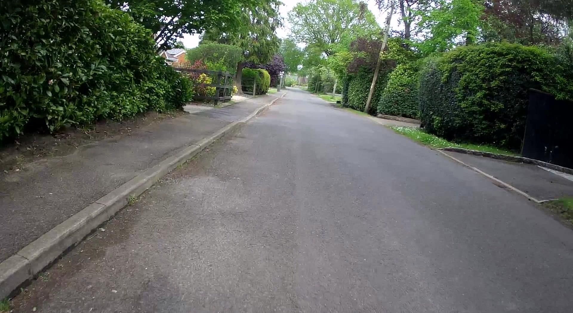 Street view near Self Catering Breaks Holiday Cottages, Lightwater — © jpennycook (CC BY-SA · Mapillary)
