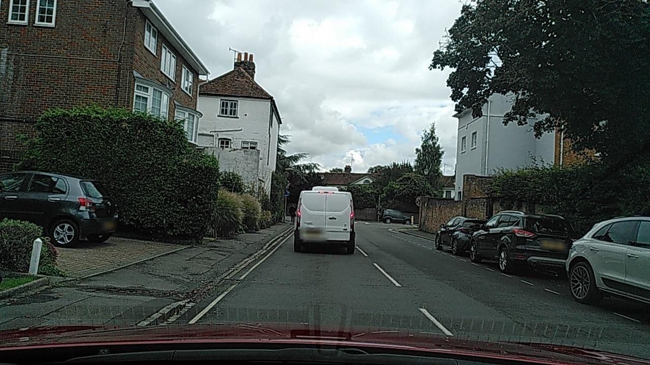 Street view near Denmark House, Henley-on-Thames — © kravietz (CC BY-SA · Mapillary)