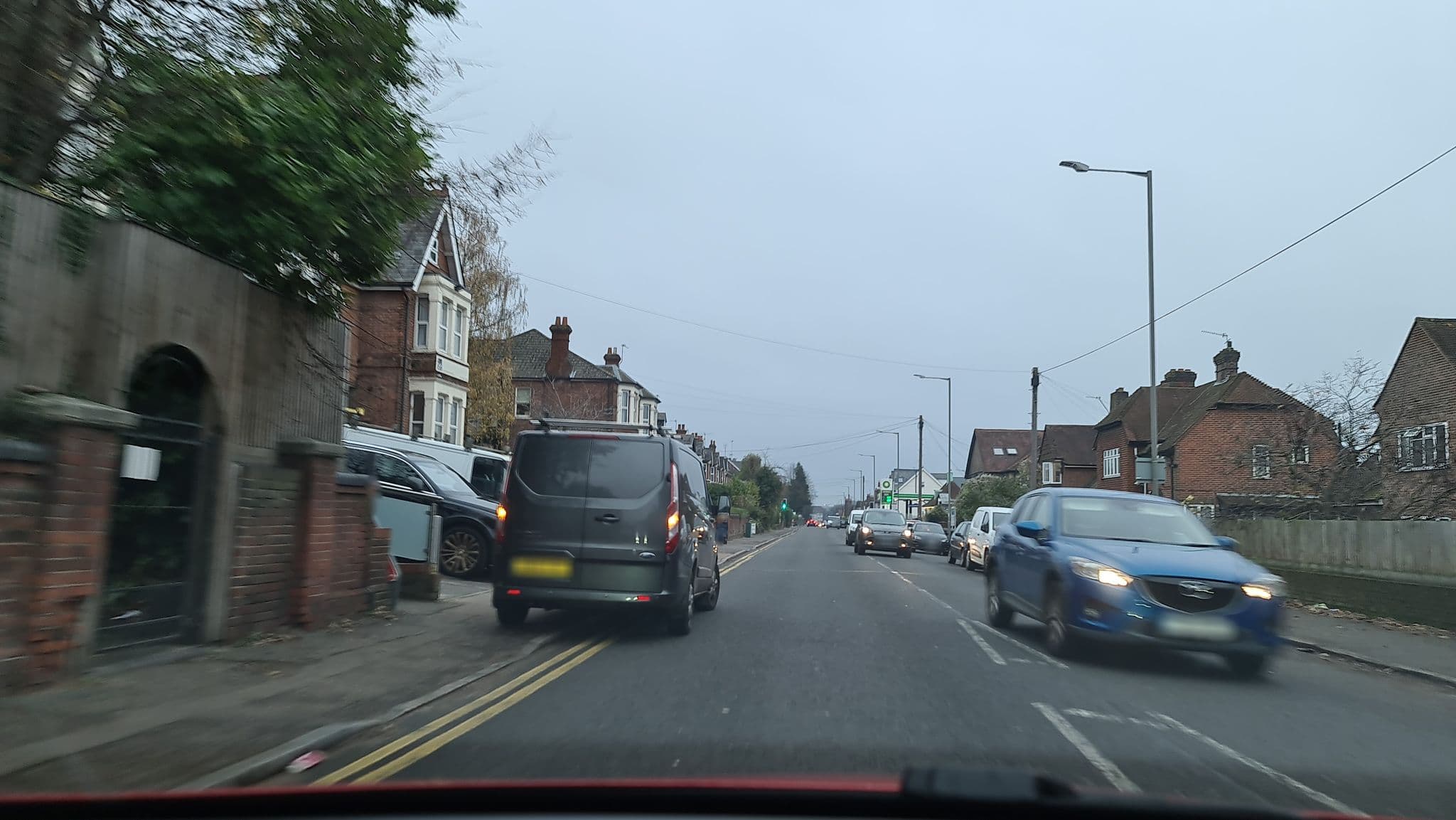 Street view near Chiltern Hotel, High Wycombe — © alexanderar (CC BY-SA · Mapillary)