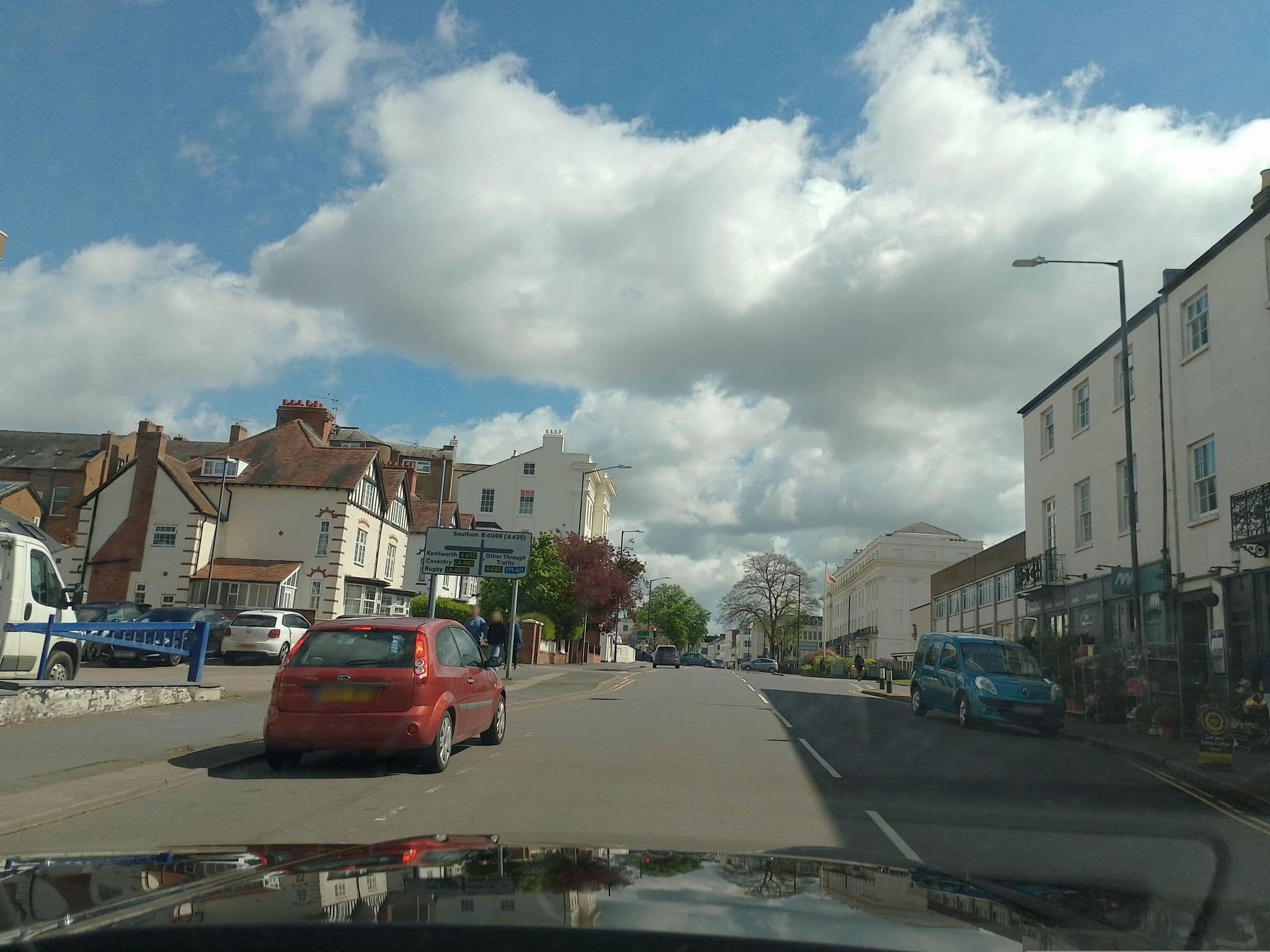 Street view near Marvel Apartments, Royal Leamington Spa — © laye (CC BY-SA · Mapillary)