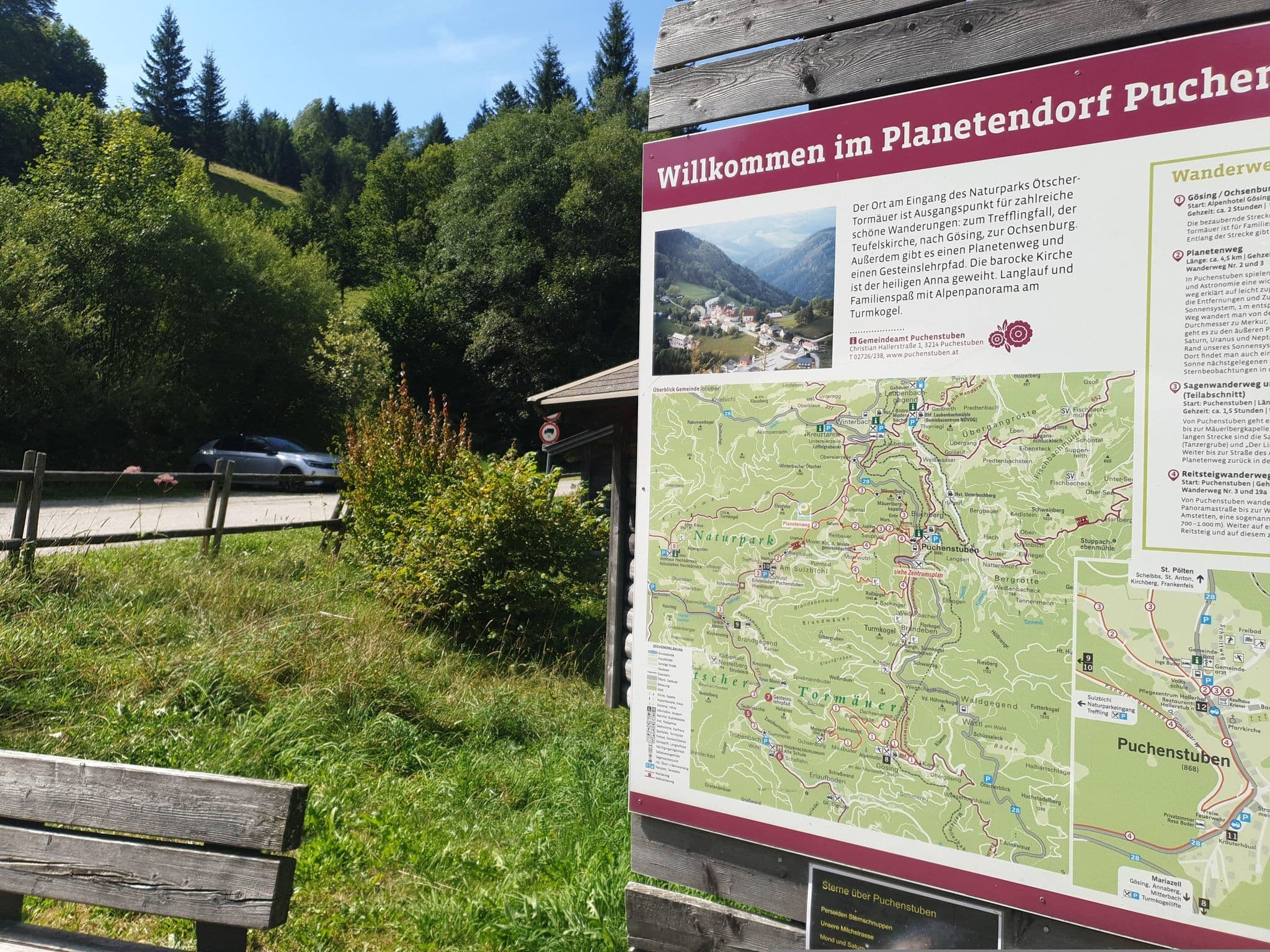 Street view near Erlebnisdorf Sulzbichl, Scheibbs — © DmitTrix (CC BY-SA · Mapillary)