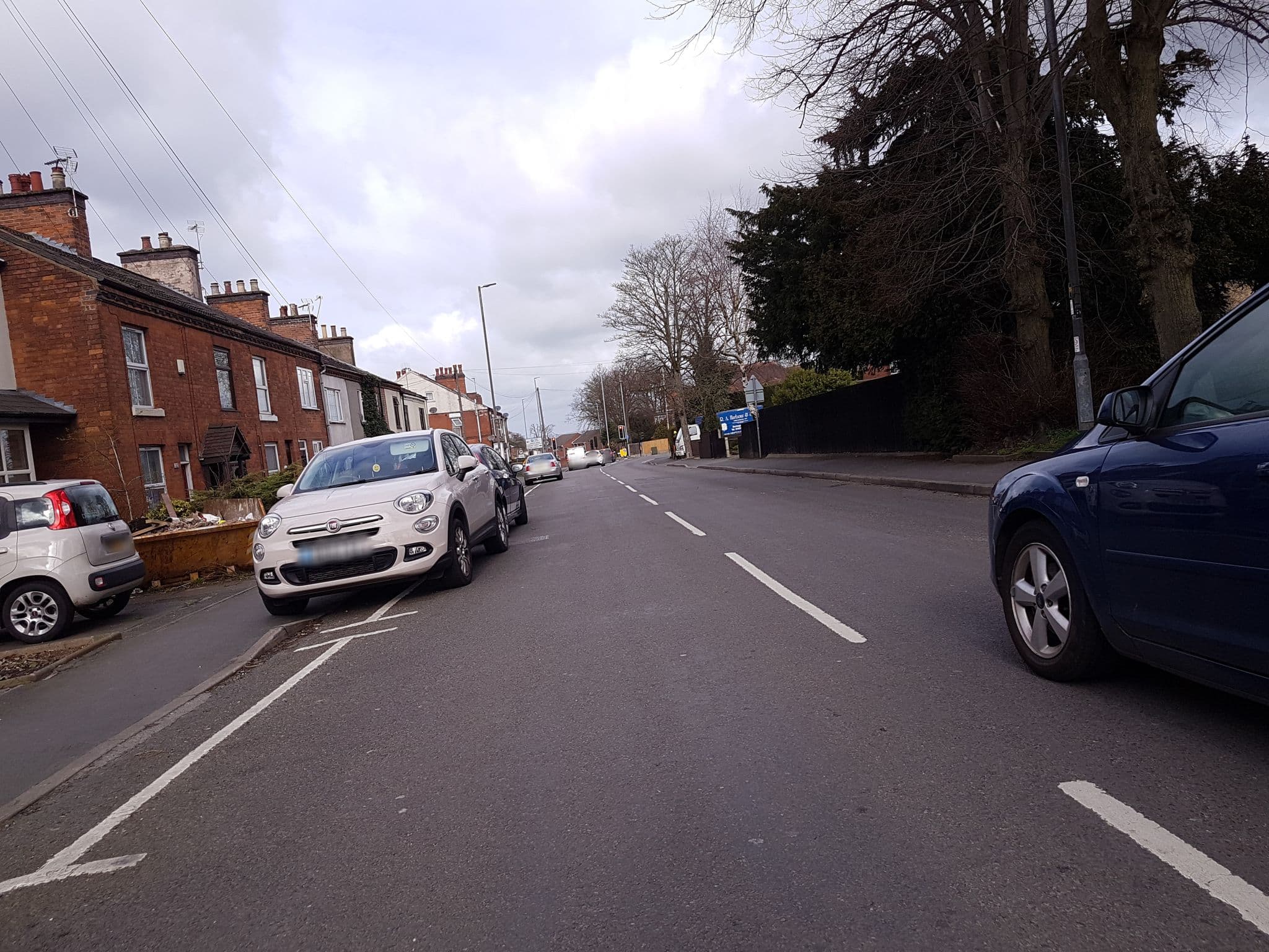 Street view near Elsted House, Hinckley — © cyclestreets (CC BY-SA · Mapillary)