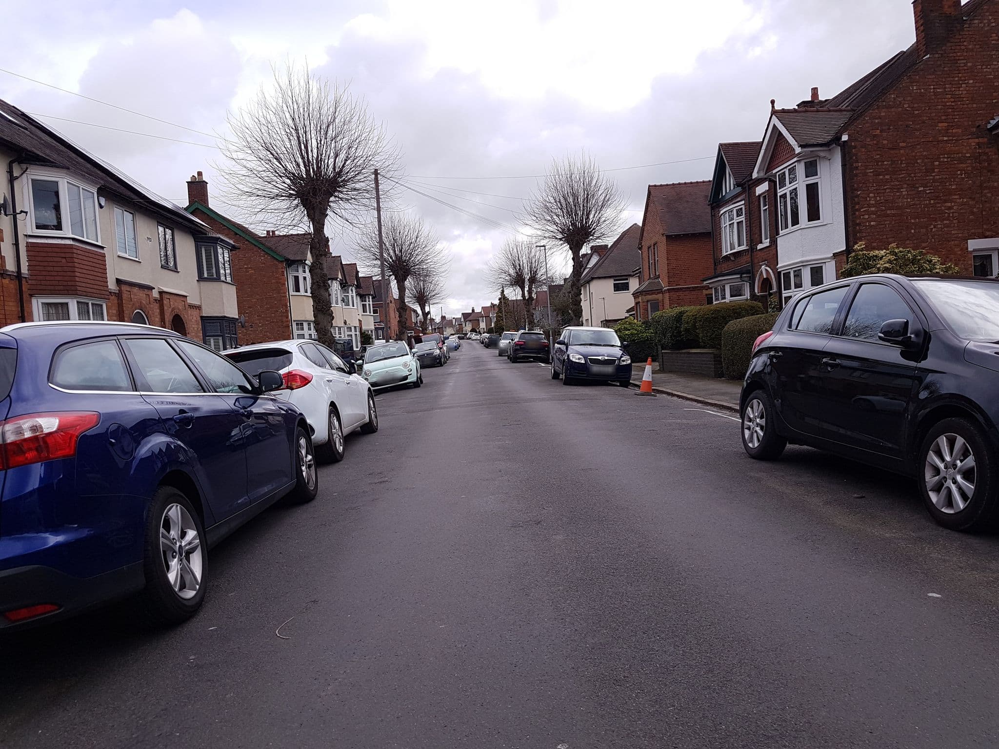 Street view near Priesthill House, Hinckley — © cyclestreets (CC BY-SA · Mapillary)
