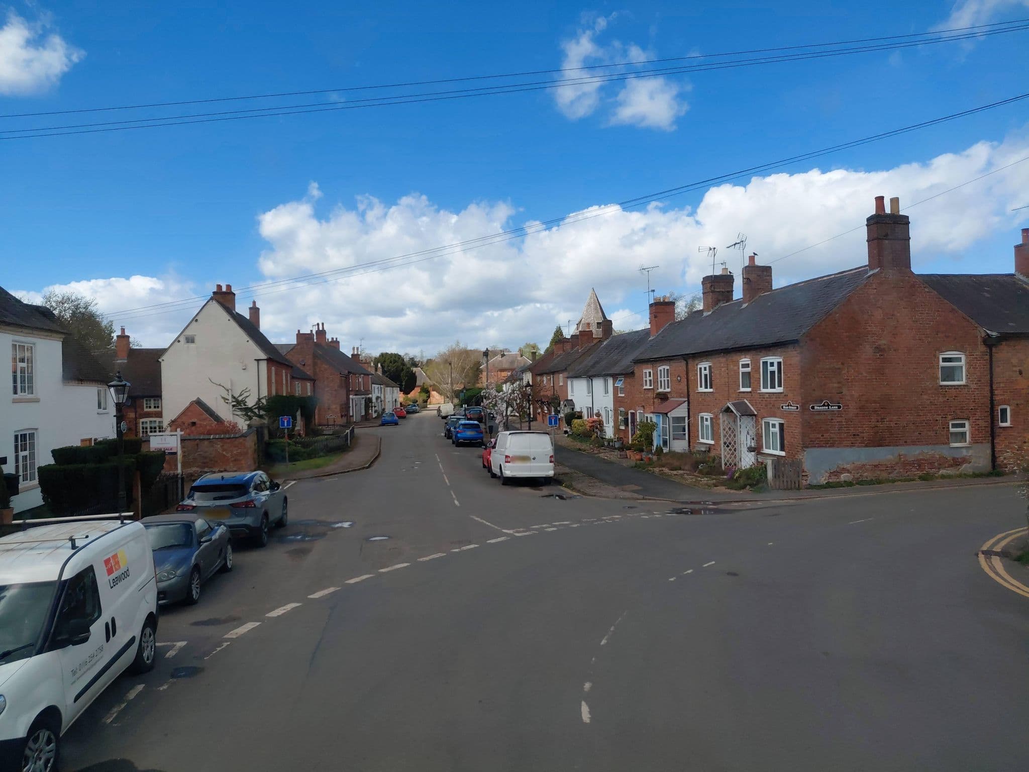 Street view near Sunshine Cottage Market Bosworth, Newbold Verdon — © rskedgell (CC BY-SA · Mapillary)