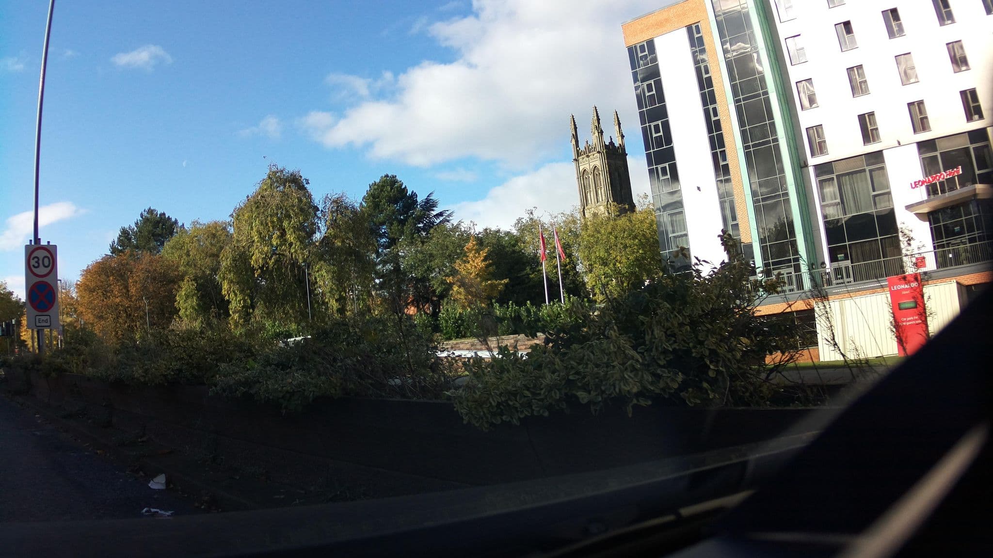 Street view near Jurys Inn, Derby — © southglos (CC BY-SA · Mapillary)