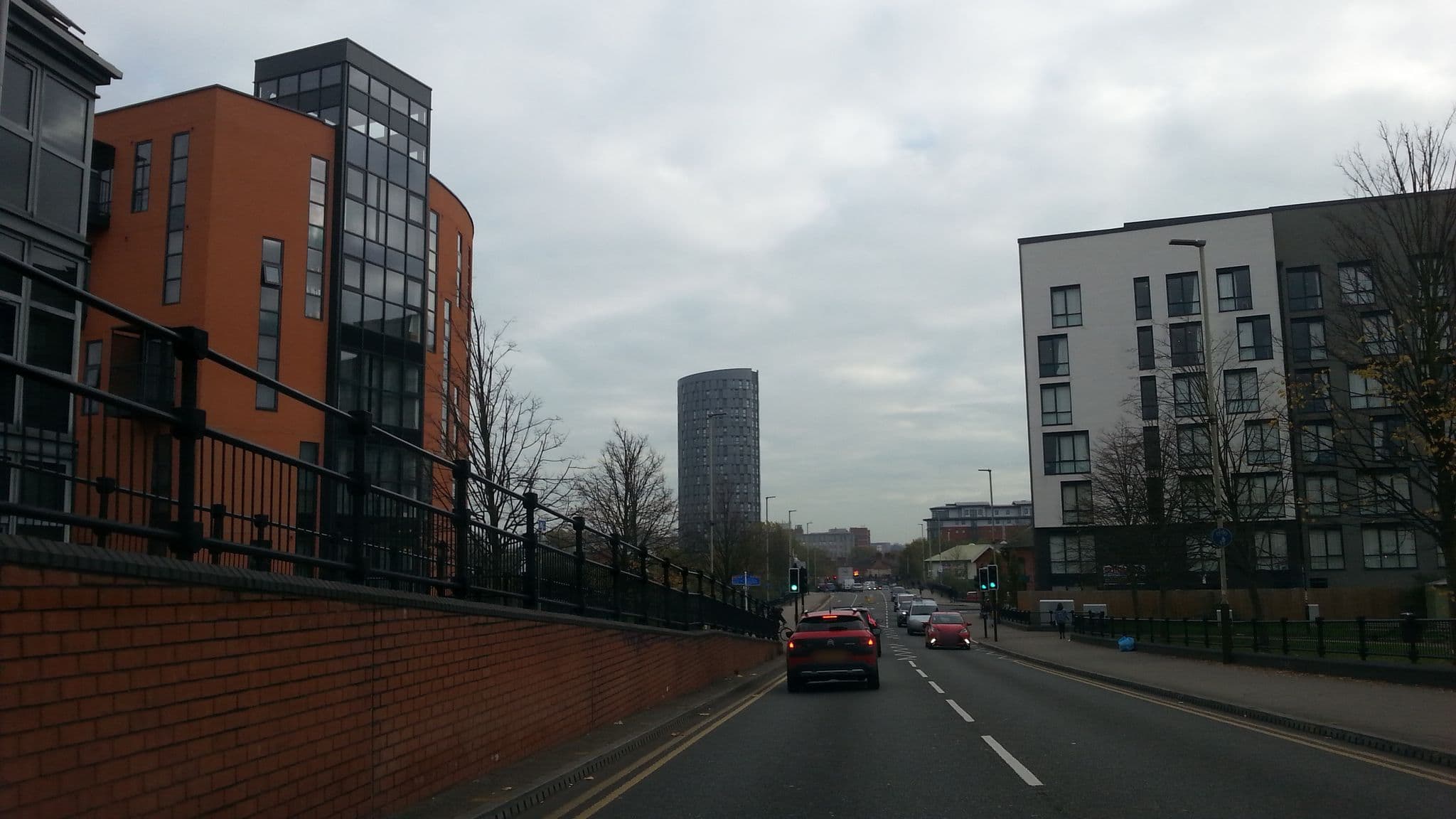Street view near Student Roost, Leicester — © adam2 (CC BY-SA · Mapillary)