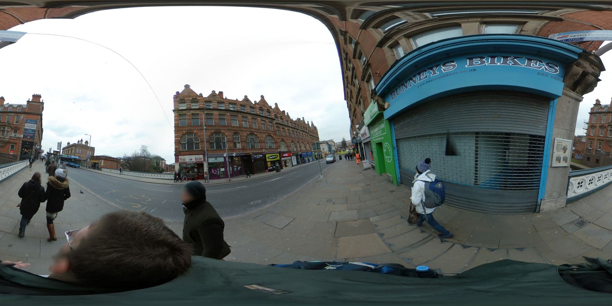 Street view near Tree Tops, Nottingham — © vlivyur (CC BY-SA · Mapillary)