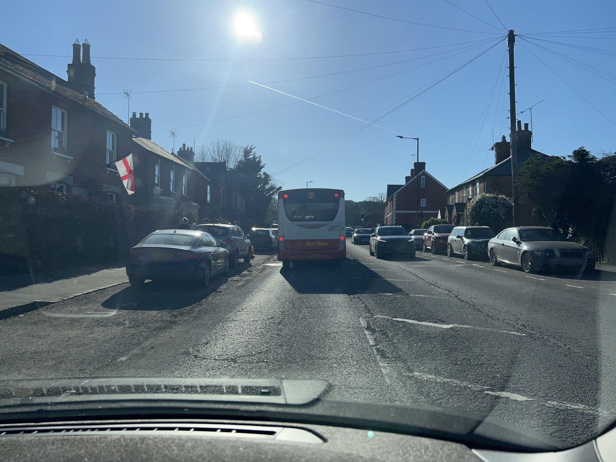 Street view near The Georgian Dolls Cottage, Waddesdon — © fabing (CC BY-SA · Mapillary)