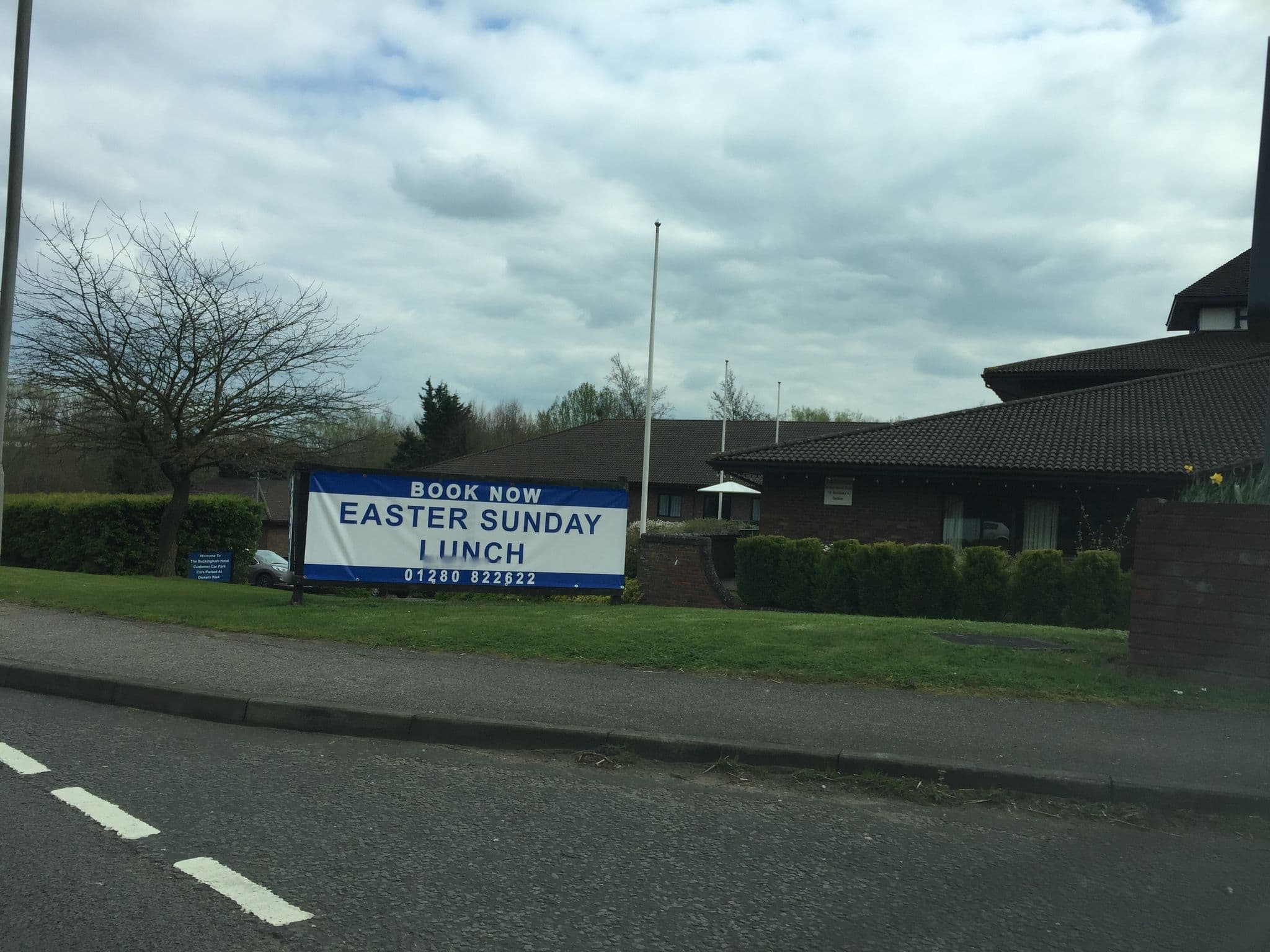 Street view near Buckingham Beales, Buckingham — © southglos2 (CC BY-SA · Mapillary)