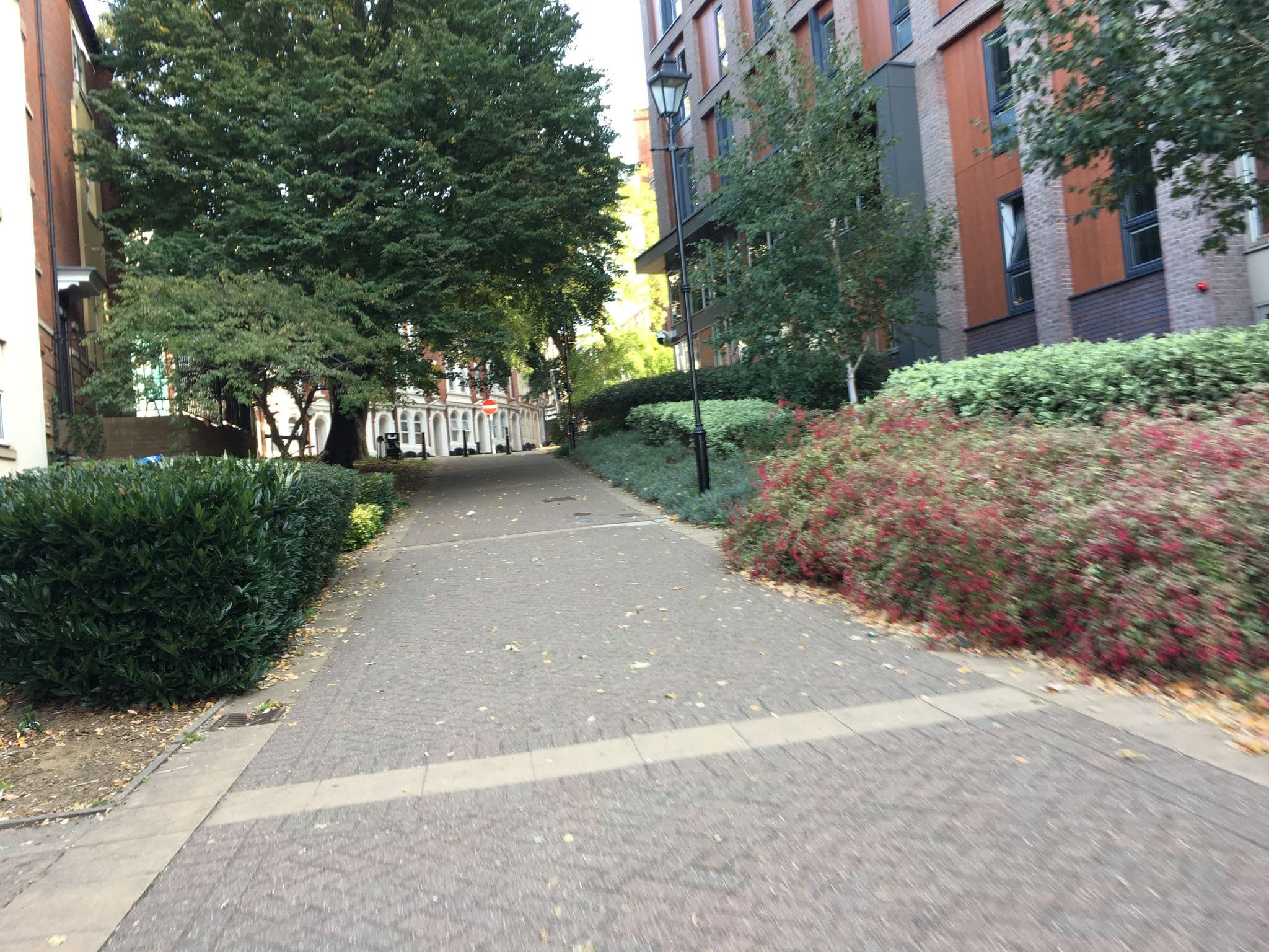 Street view near St Johns Ymca, Northampton — © gness (CC BY-SA · Mapillary)