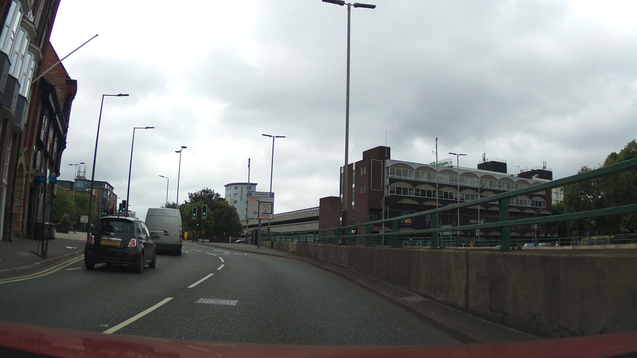 Street view near Showcase Apartments - Highcross House Apart Hotel, Leicester — © southglos (CC BY-SA · Mapillary)