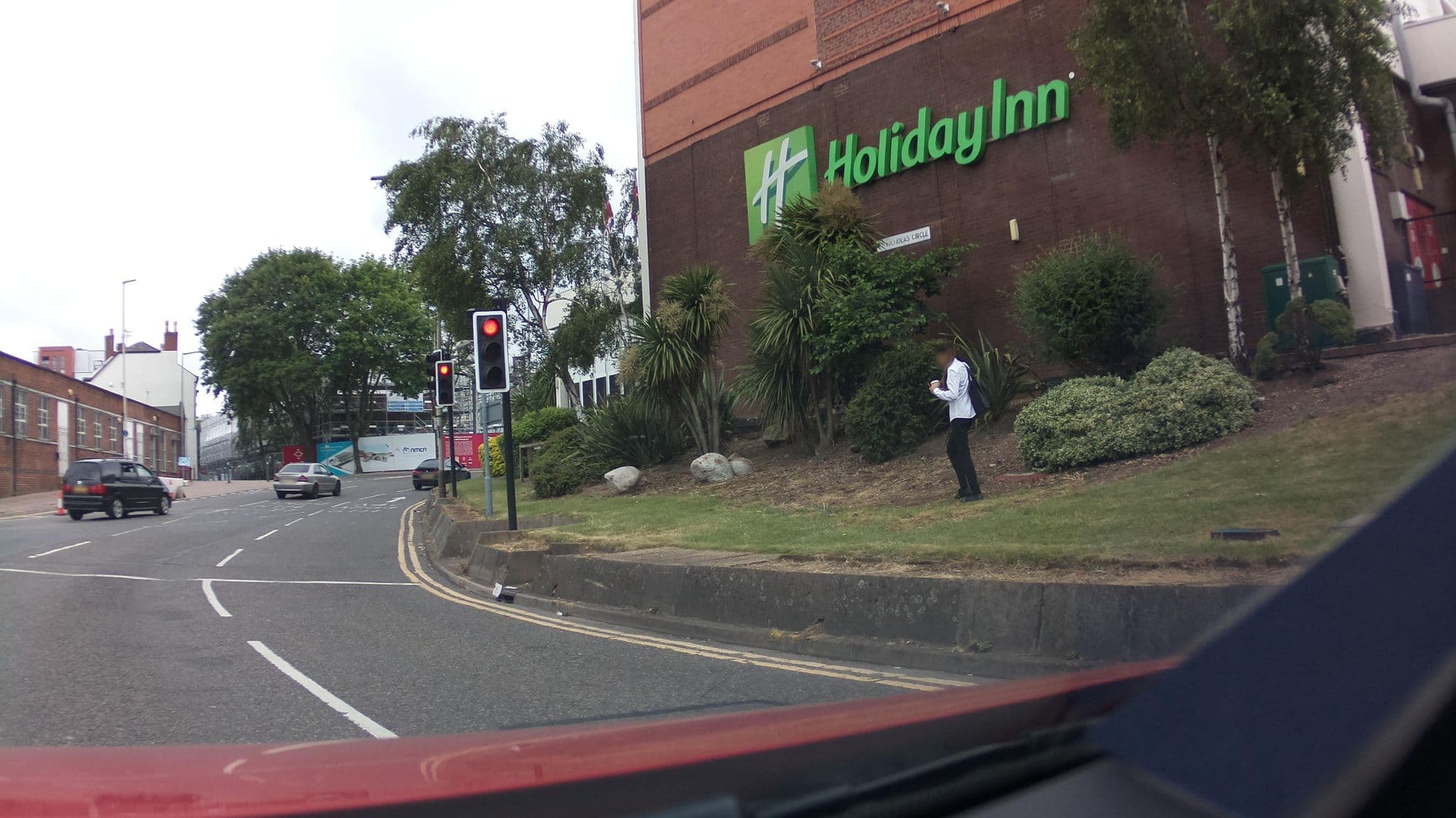 Street view near Holiday Inn Leicester, Leicester — © southglos (CC BY-SA · Mapillary)