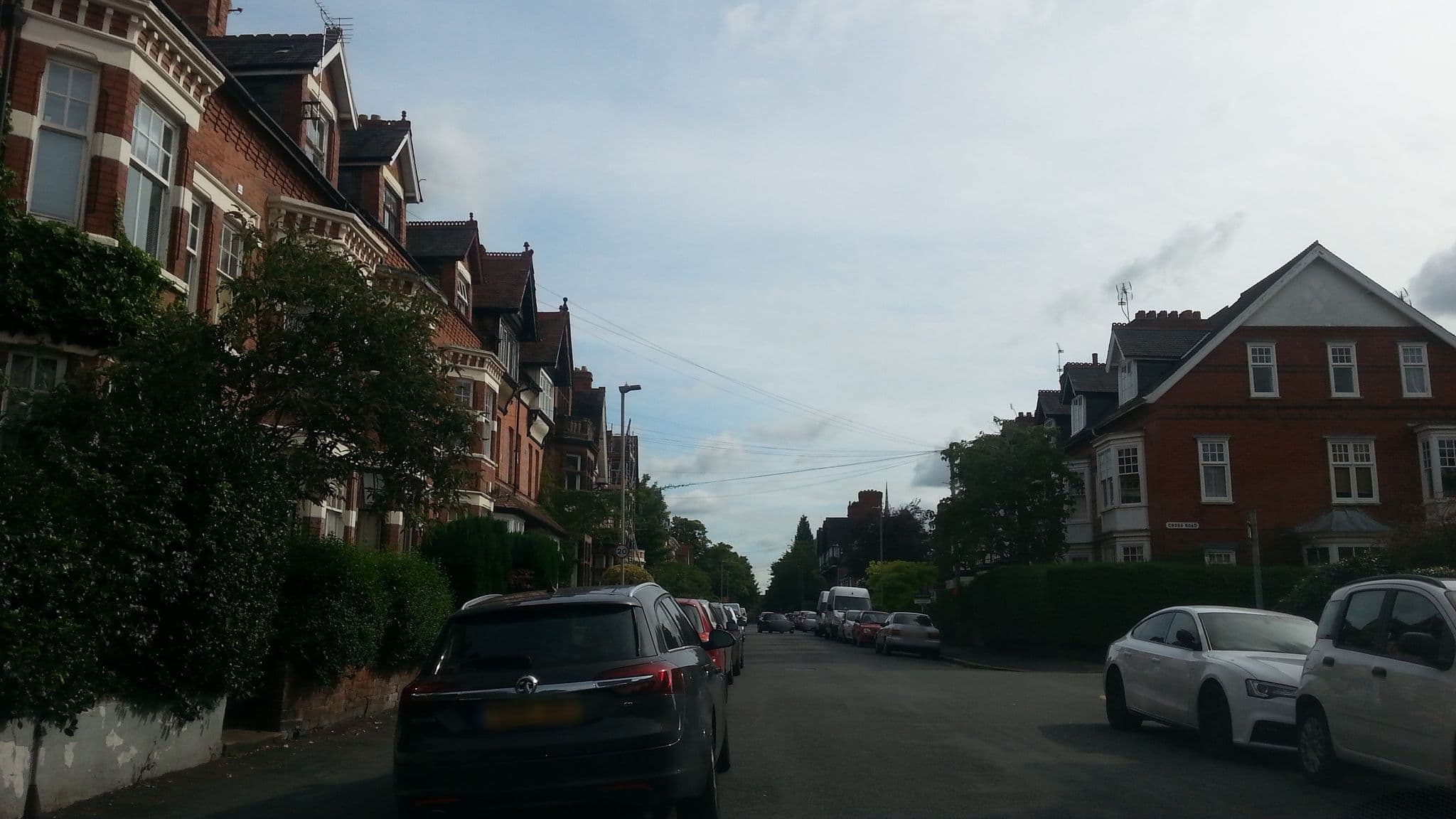 Street view near Park Lodge Project, Oadby — © adam2 (CC BY-SA · Mapillary)