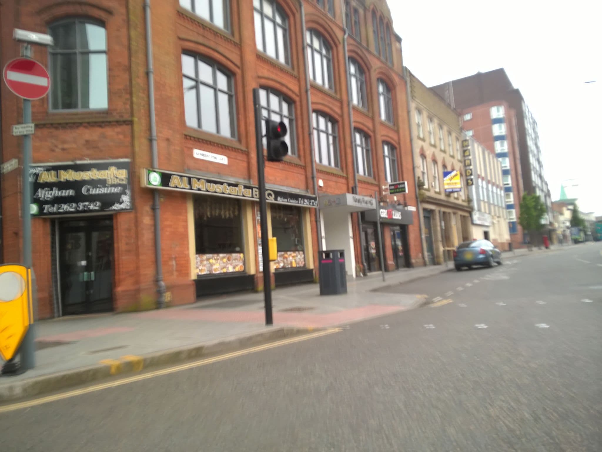 Street view near Property Malak Luxury Apartments, Leicester — © toby (CC BY-SA · Mapillary)