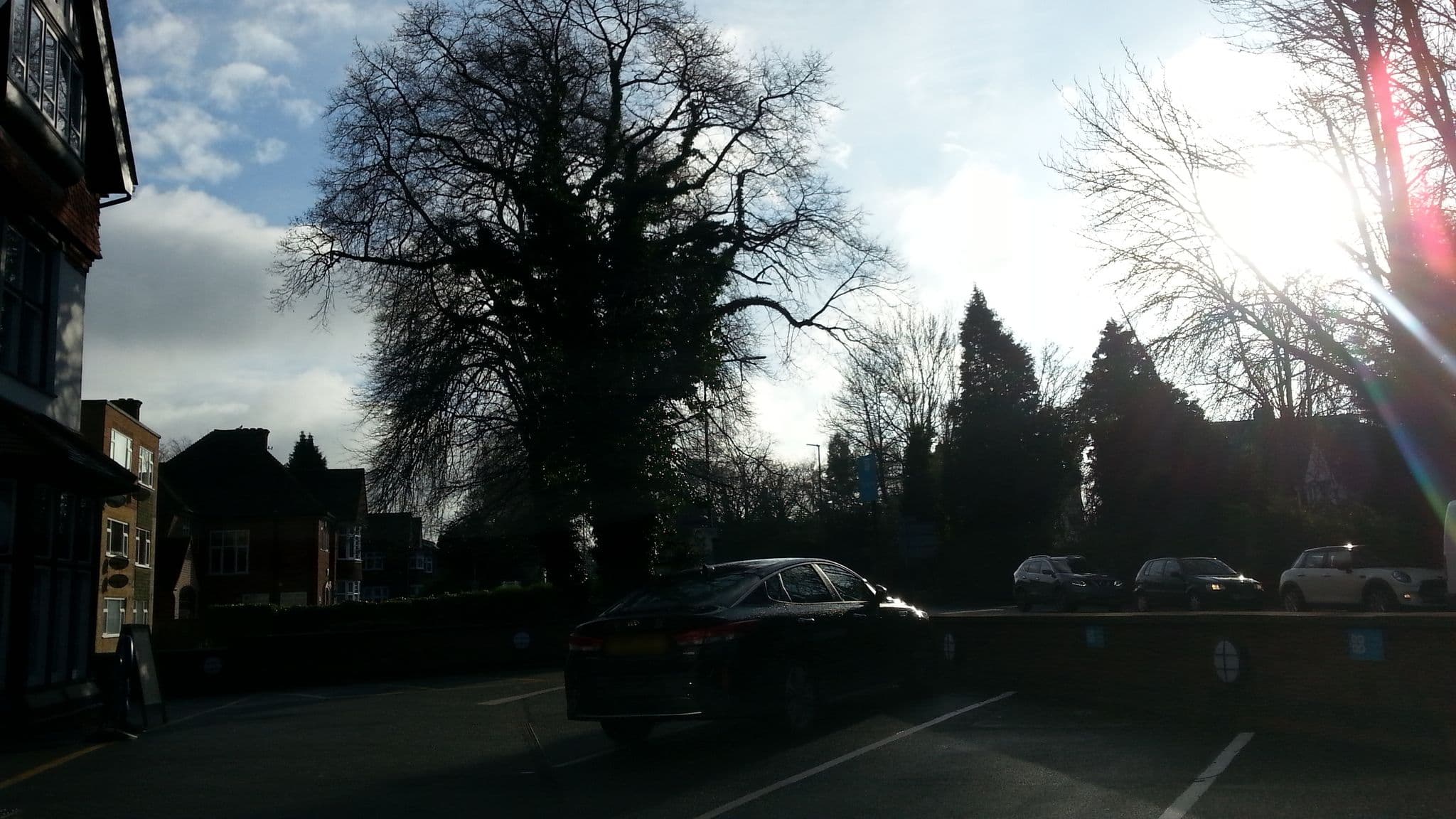 Street view near Gables Hotel Leicester, Oadby — © adam2 (CC BY-SA · Mapillary)