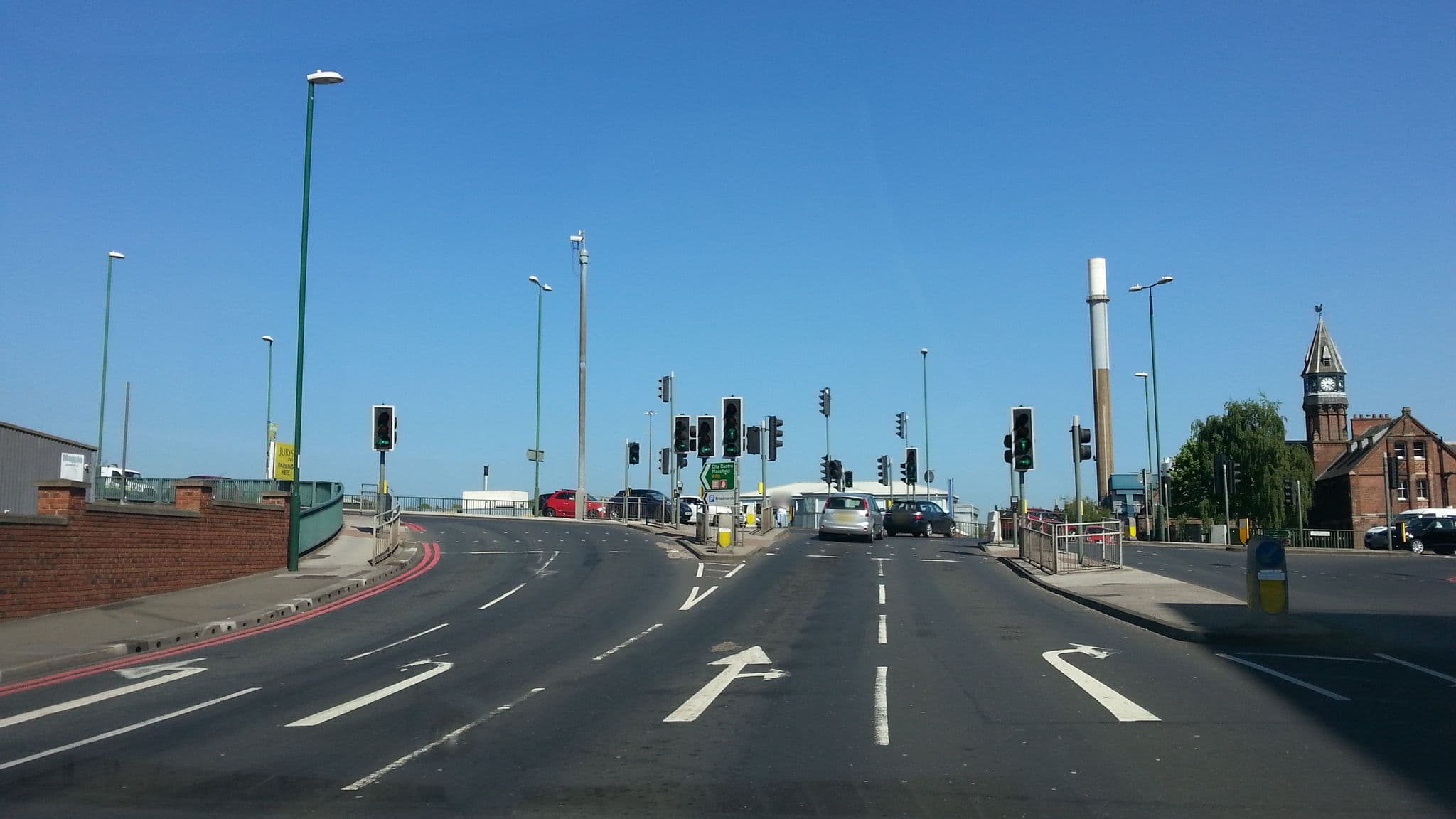 Street view near Hicking Dye Works, Nottingham — © adam2 (CC BY-SA · Mapillary)