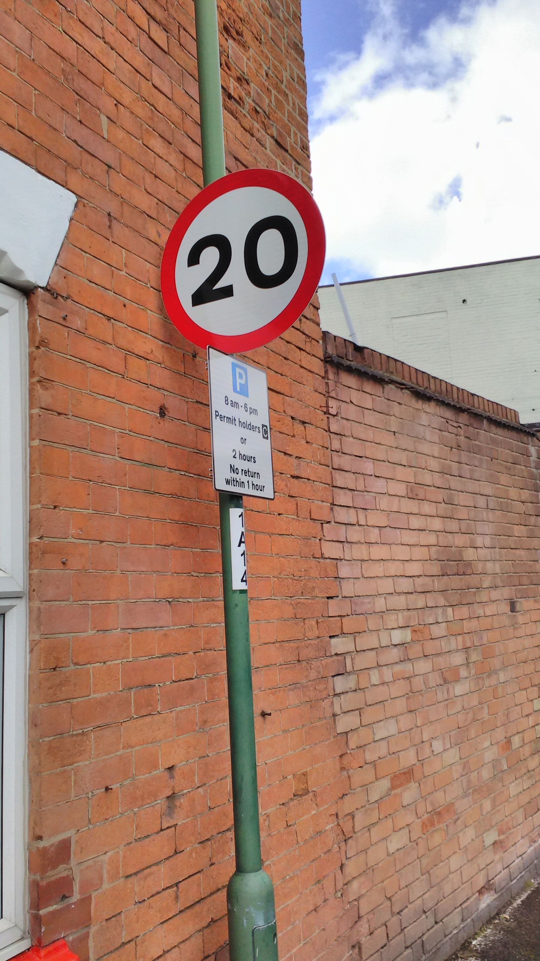 Street view near Stylish and Homely Apartments by the Ice Arena with Parking, Nottingham — © alexkemp (CC BY-SA · Mapillary)