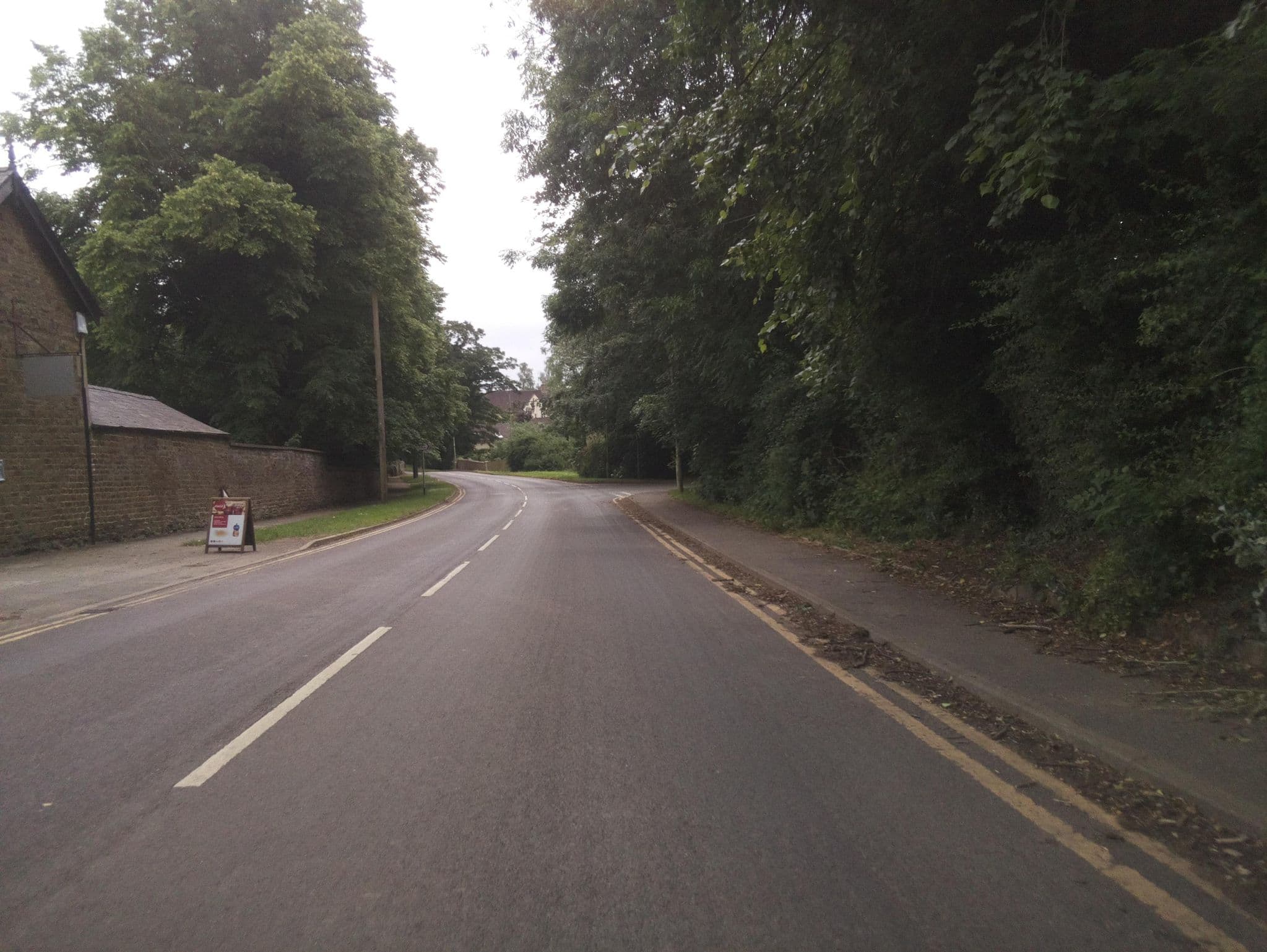Street view near Dial House, Oakham — © southglos (CC BY-SA · Mapillary)
