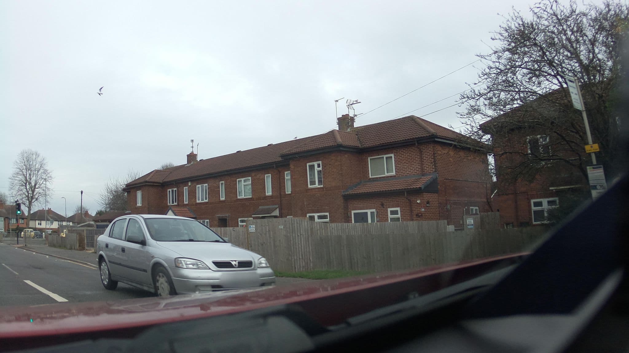 Street view near The Brownlow Arms Hotel Hough on the Hill, Grantham — © southglos (CC BY-SA · Mapillary)