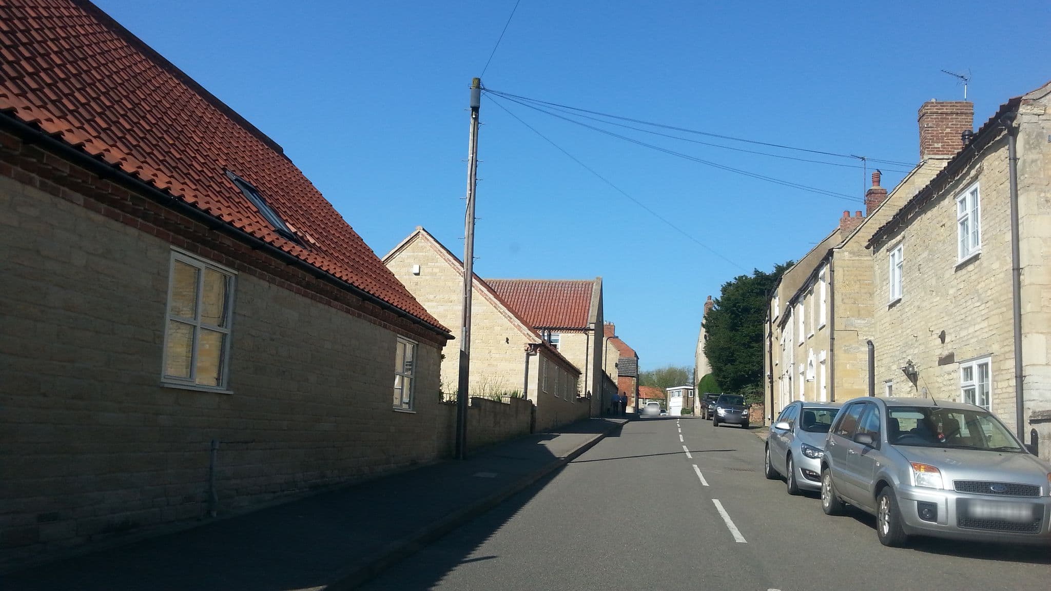 Street view near Sweet Pea Holiday Cottage, Colsterworth — © adam2 (CC BY-SA · Mapillary)