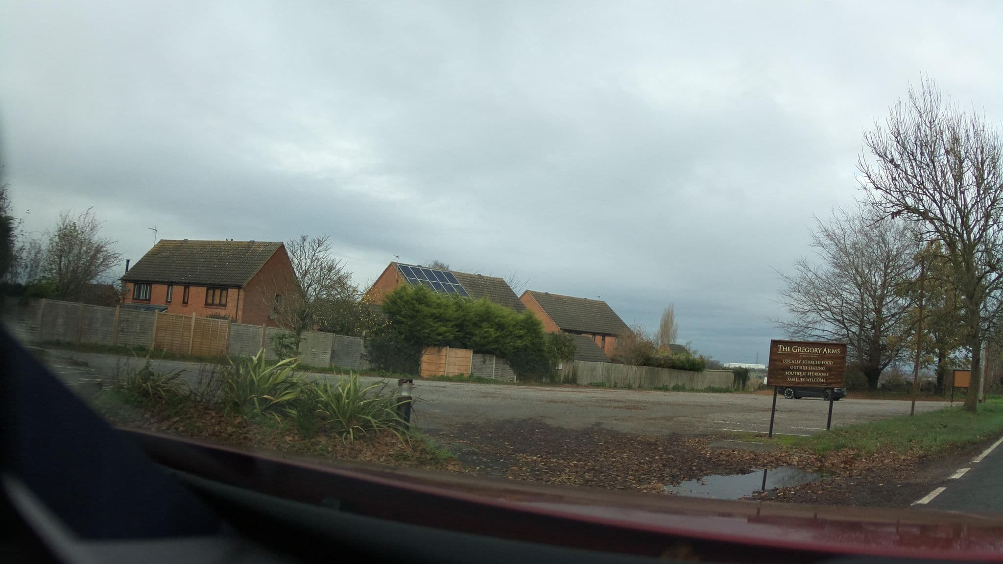 Street view near The Gregory, Barrowby — © southglos (CC BY-SA · Mapillary)