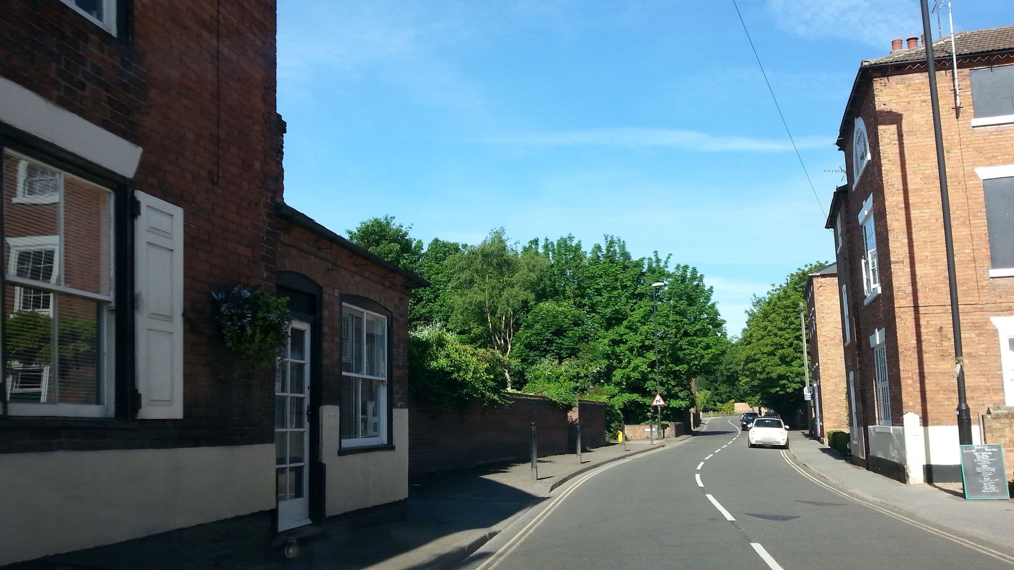 Street view near Church Street Bed & Breakfast, Southwell — © adam2 (CC BY-SA · Mapillary)