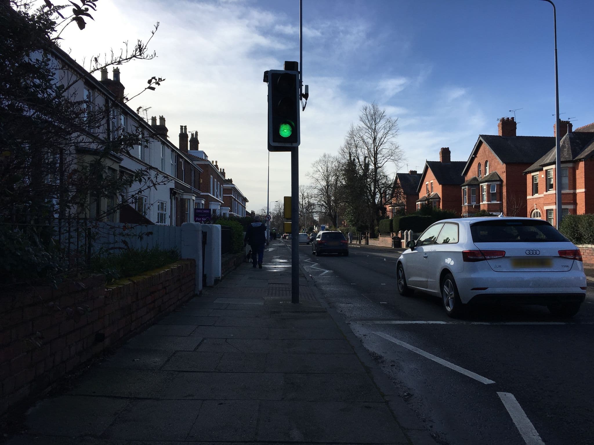 Street view near Holding Lodge, Hoole — © gness (CC BY-SA · Mapillary)