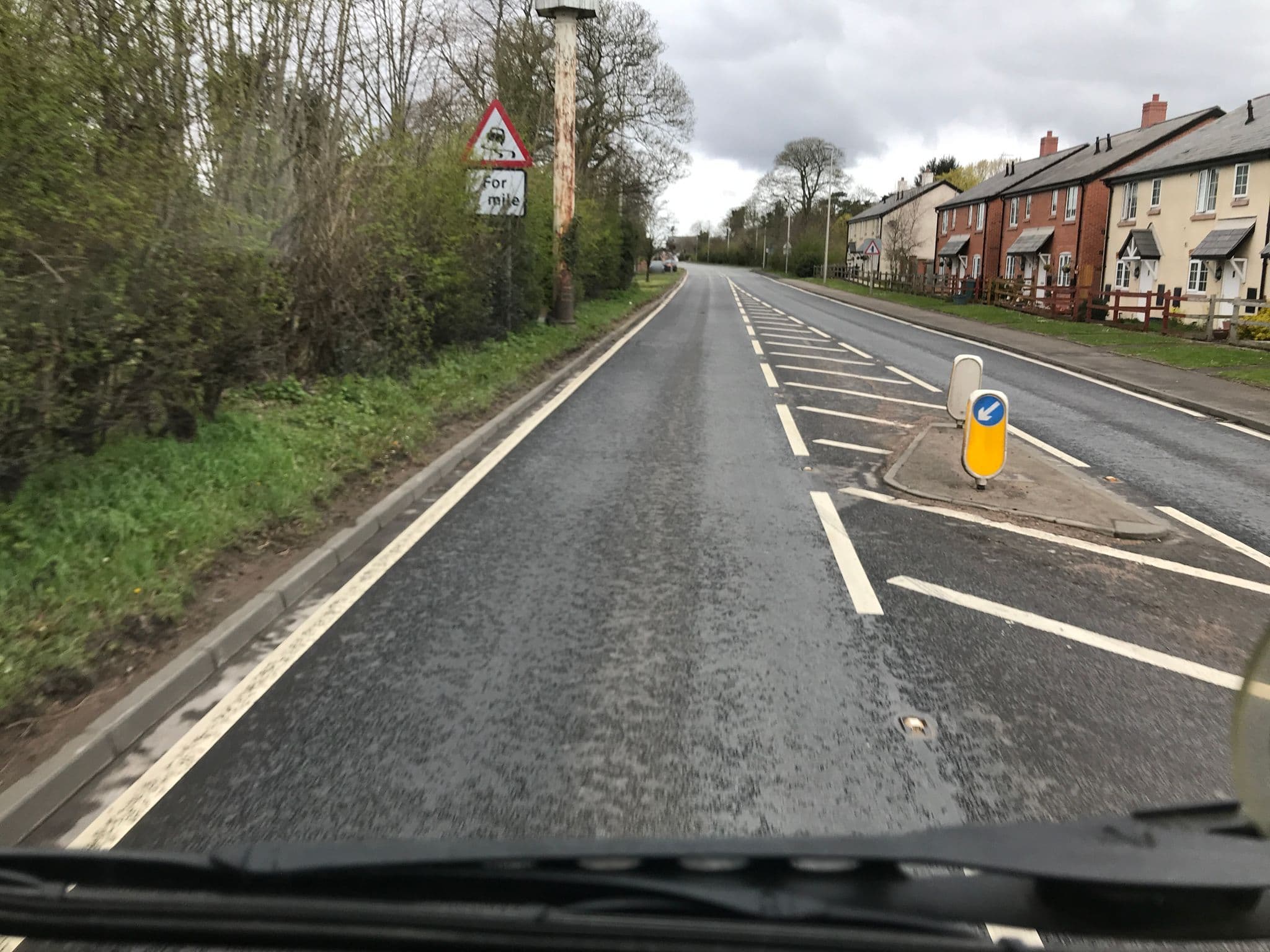 Street view near Innkeeper's Collection, Guilden Sutton — © ricorico (CC BY-SA · Mapillary)