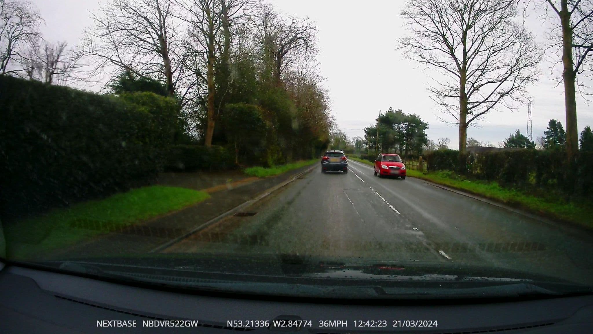 Street view near Innkeeper's Collection, Guilden Sutton — © RyanBush (CC BY-SA · Mapillary)