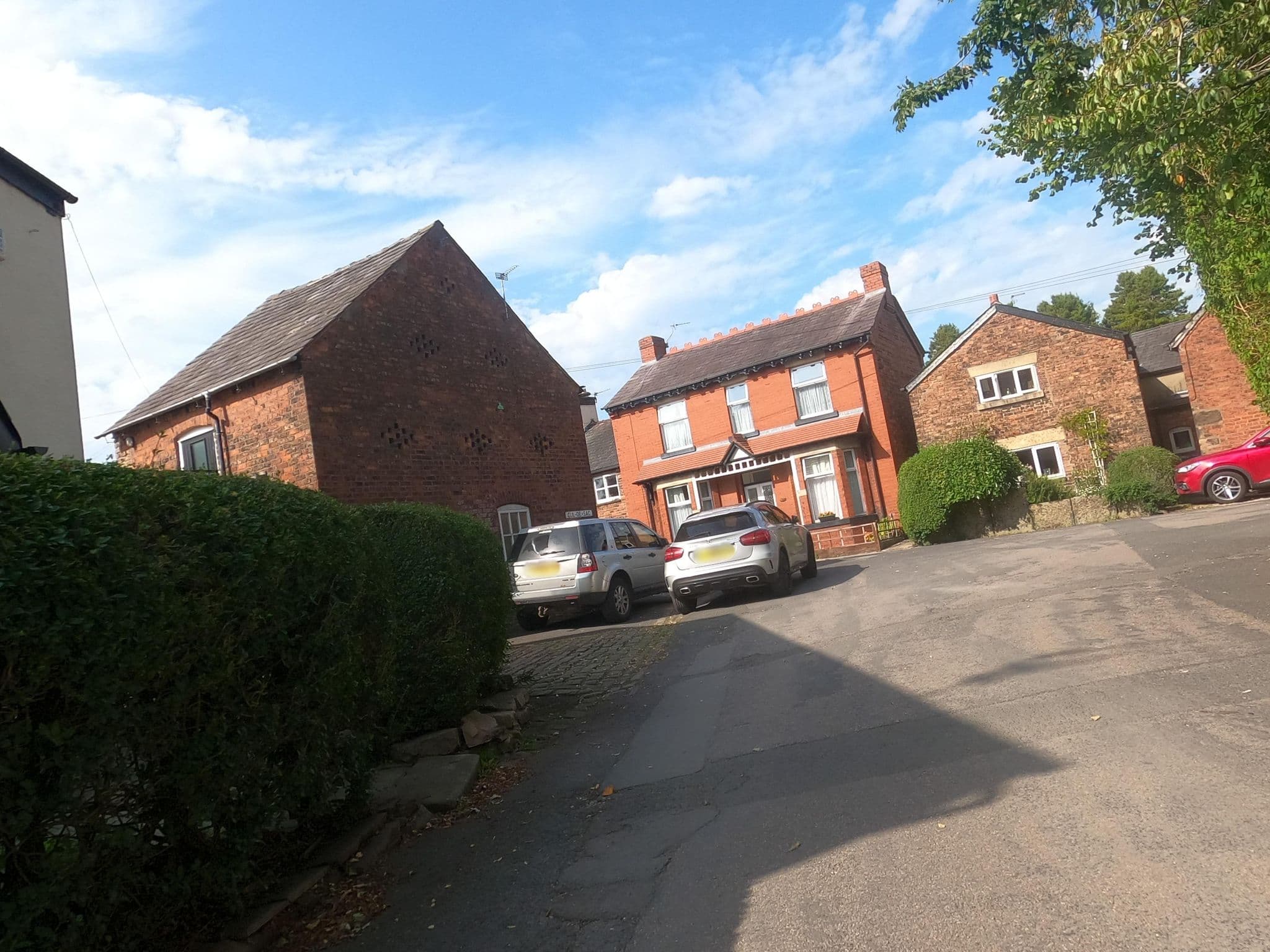 Street view near Cockfight Barn, Croston — © tonys999 (CC BY-SA · Mapillary)
