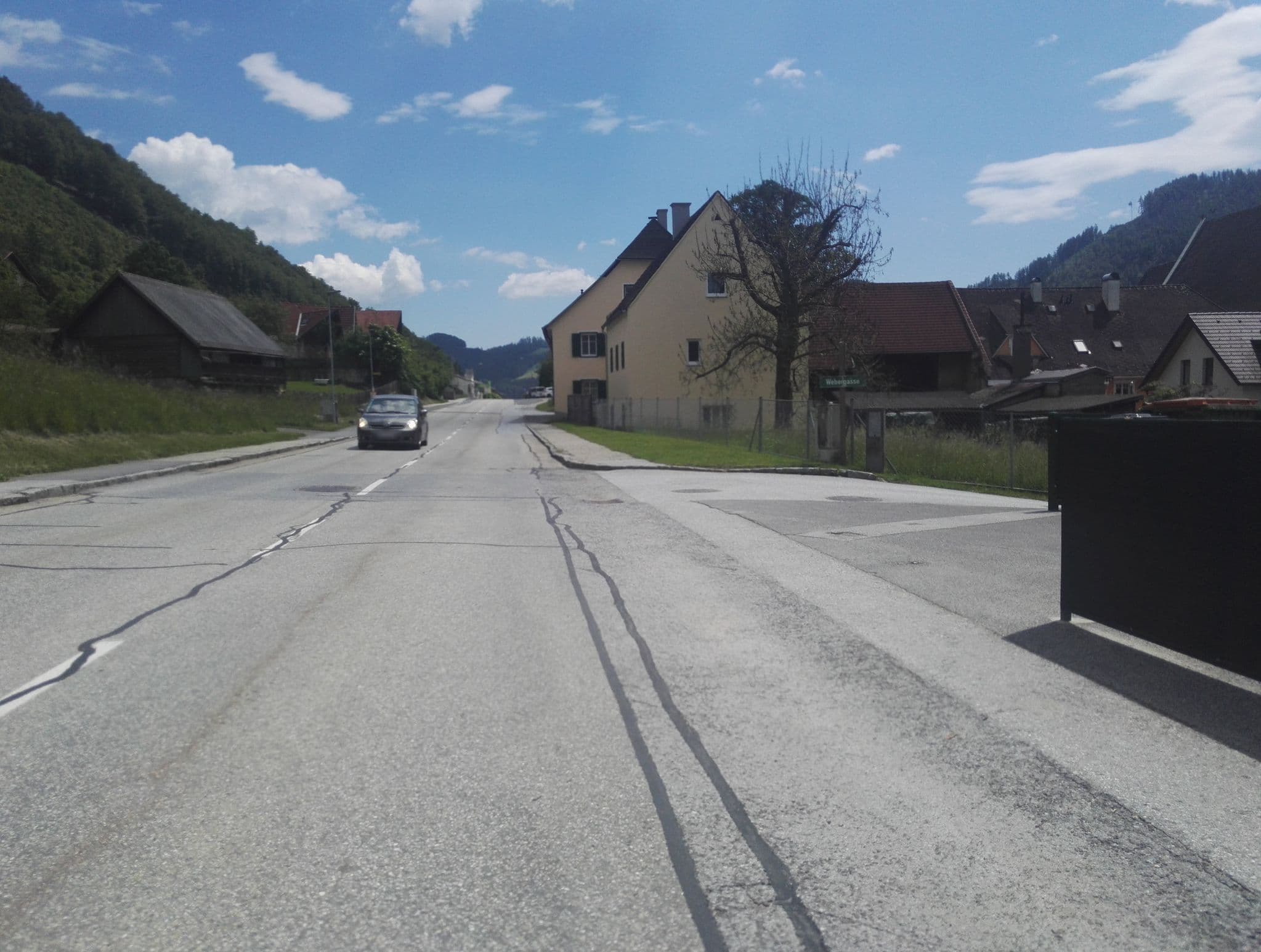 Street view near Gästehaus Landgraf, Übelbach — © aceini (CC BY-SA · Mapillary)