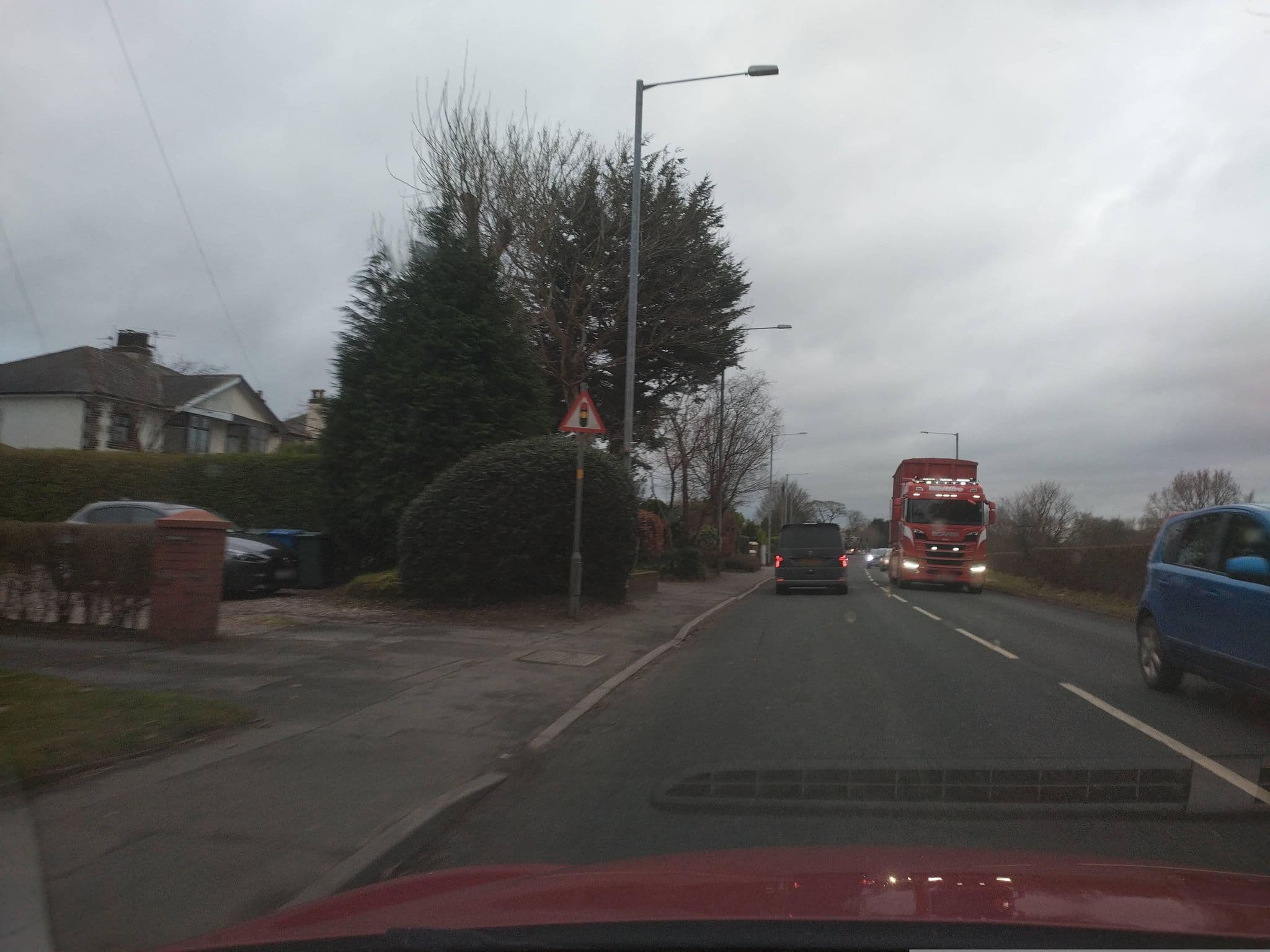 Street view near Maranatha, Clayton-le-Woods — © tonys999 (CC BY-SA · Mapillary)
