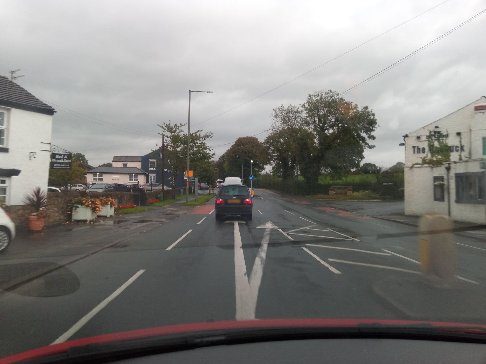 Street view near Premier Lodge, Catterall — © victuallers (CC BY-SA · Mapillary)
