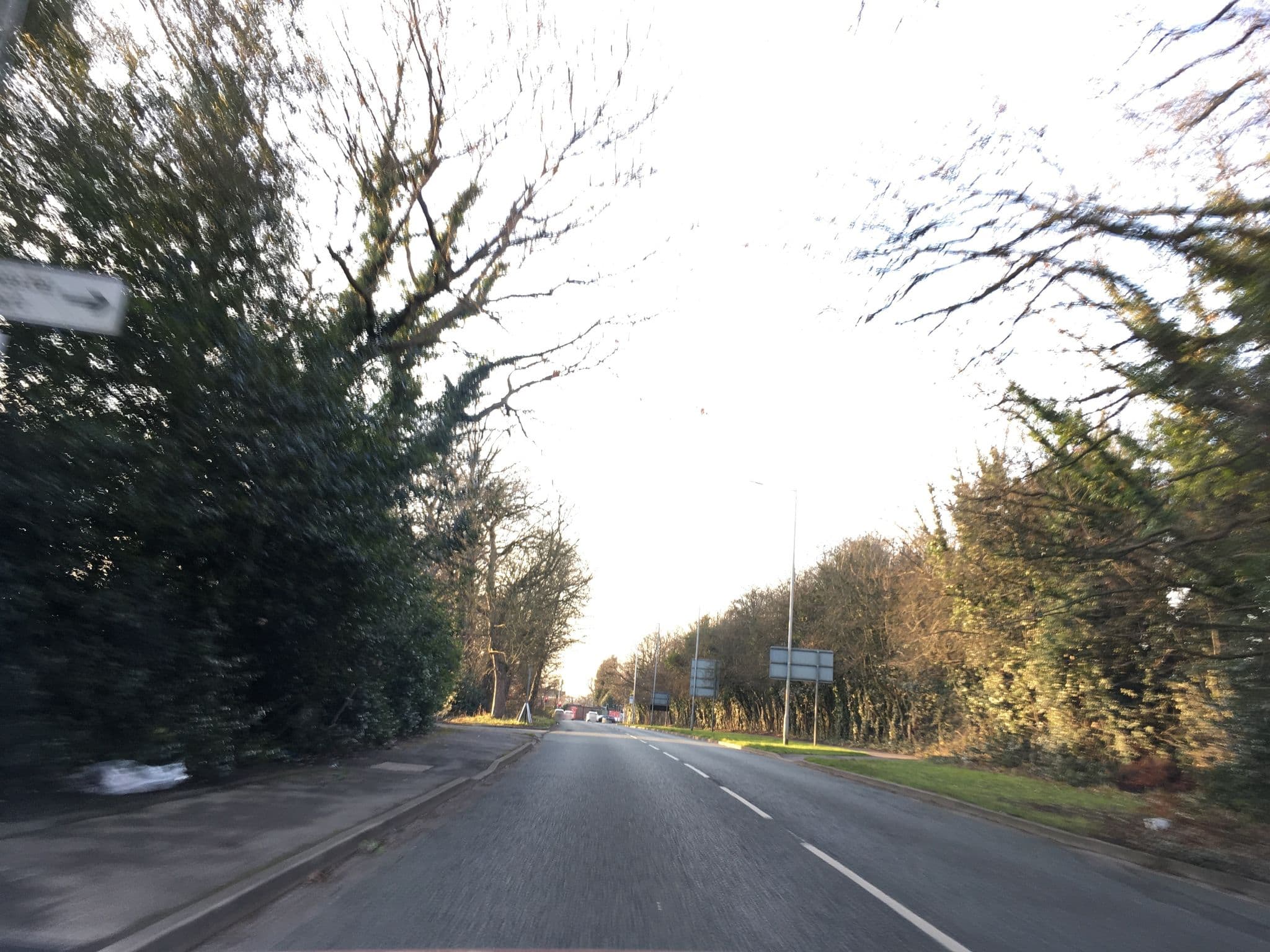 Street view near Belfry House Hotel, Cheadle Hulme — © southglos (CC BY-SA · Mapillary)