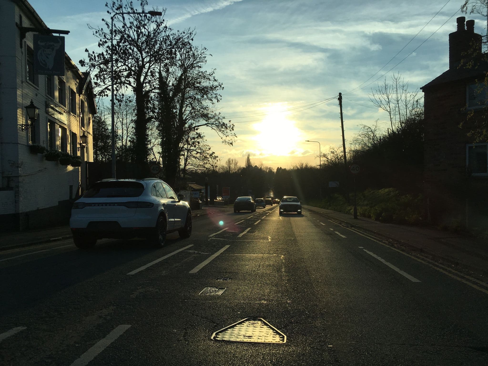 Street view near Premier Travel Inn M'cr Airport N, Wilmslow — © southglos (CC BY-SA · Mapillary)