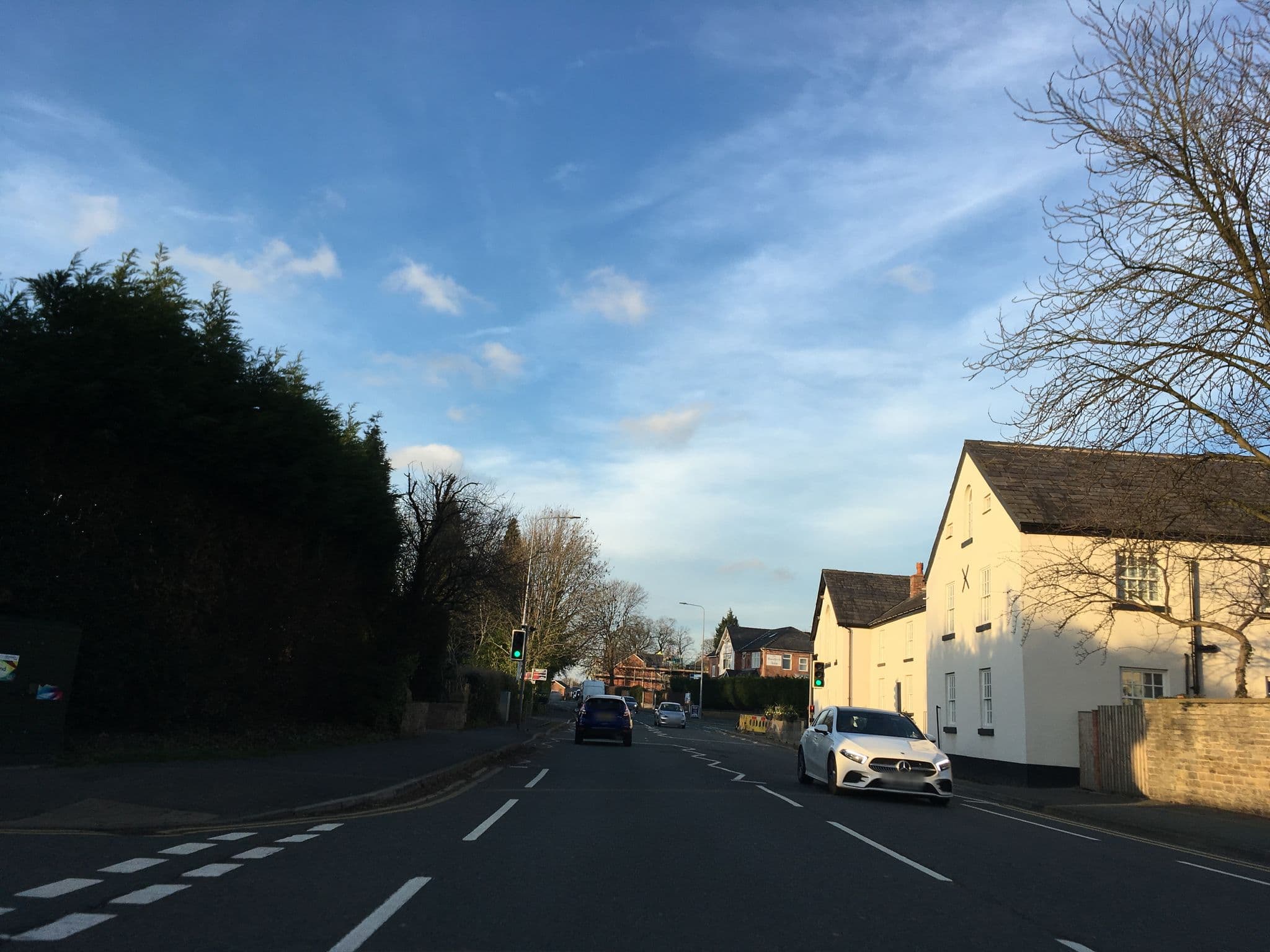 Street view near Thistle Manchester Airport, Cheadle Hulme — © southglos (CC BY-SA · Mapillary)