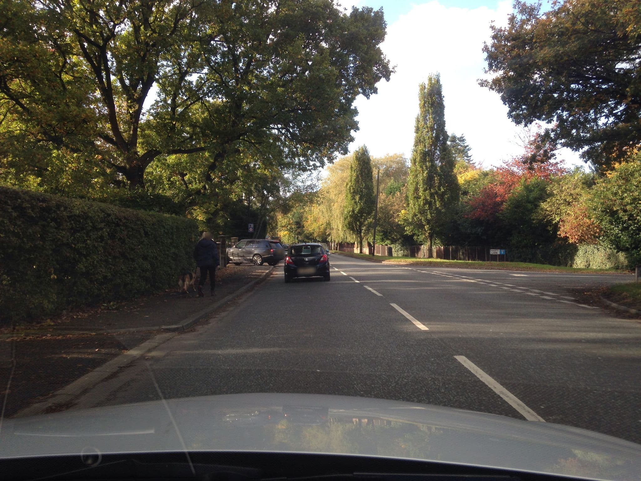 Street view near Halebarns House, Hale Barns — © julianlb (CC BY-SA · Mapillary)
