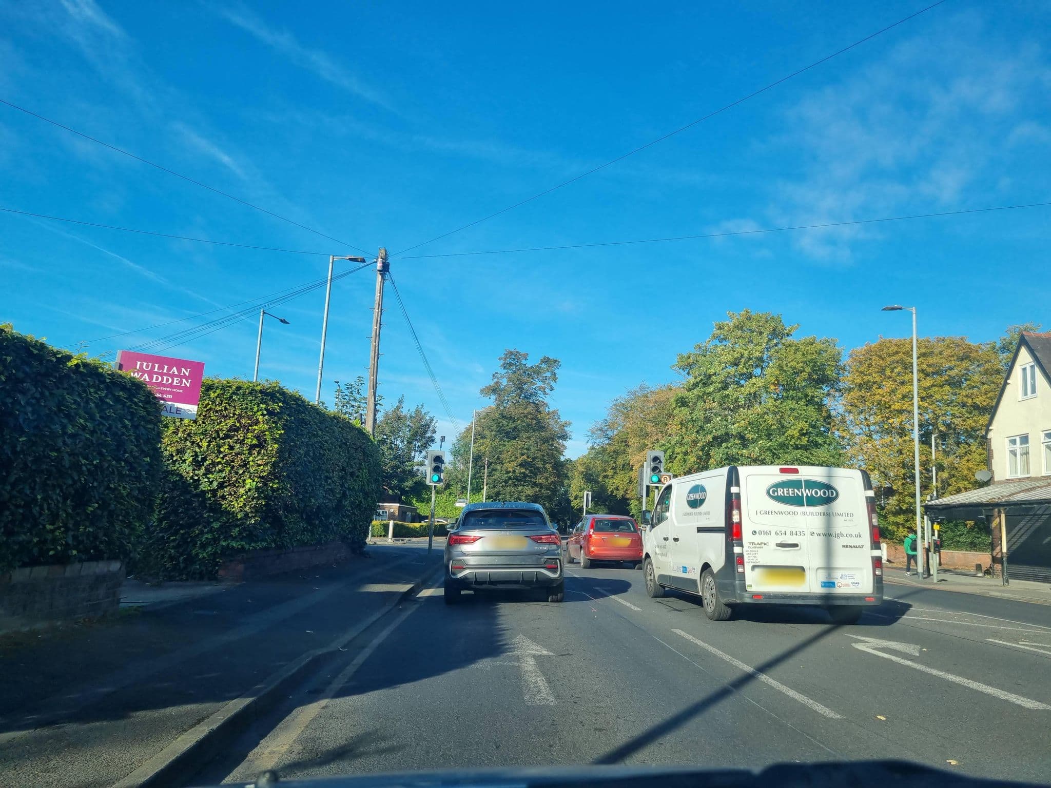 Street view near Eleven Didsbury Hotel, Didsbury — © mappo2 (CC BY-SA · Mapillary)