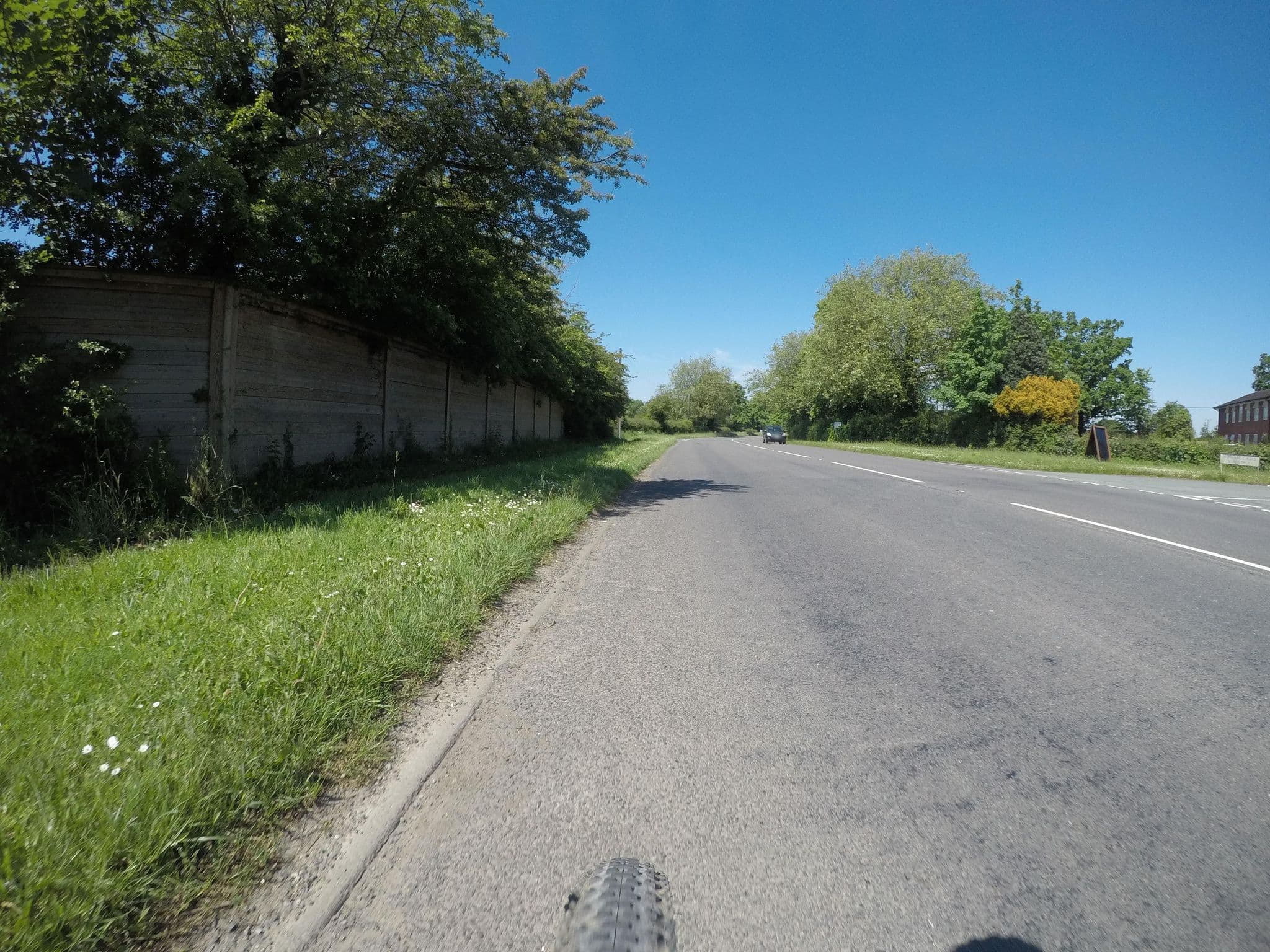 Street view near Innkeeper's Collection, Holmes Chapel — © mfk (CC BY-SA · Mapillary)