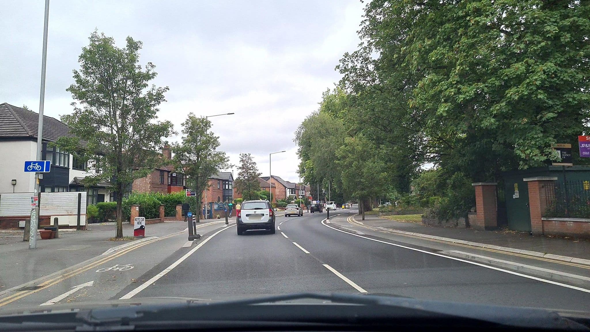 Street view near Hotel Cornelius, Old Trafford — © mappo2 (CC BY-SA · Mapillary)