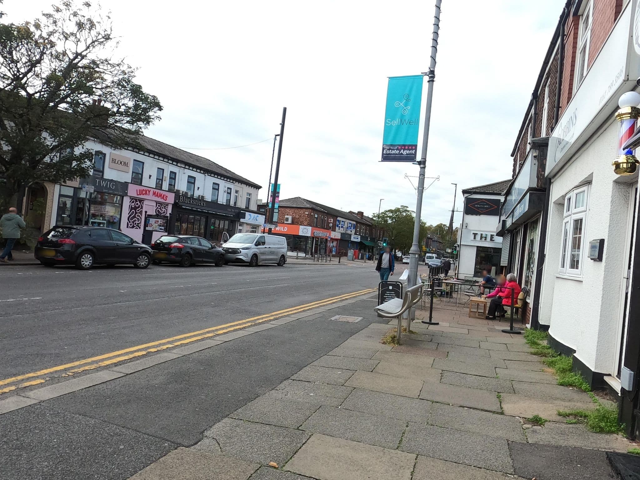 Street view near Bridgewater's Idyllic Italy, Swinton — © tonys999 (CC BY-SA · Mapillary)