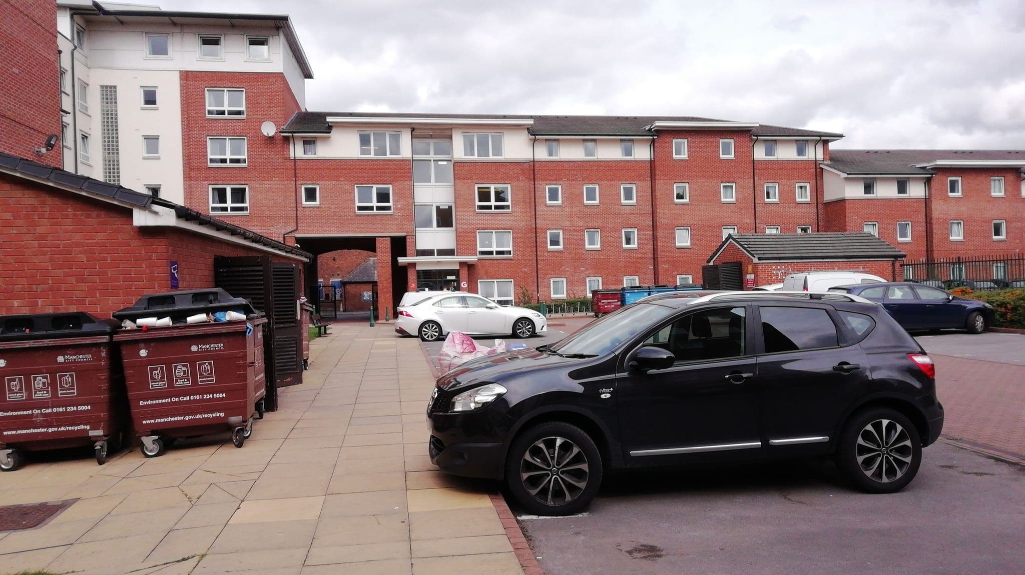 Street view near Victoria Hall Manchester II, Longsight — © pantaleog (CC BY-SA · Mapillary)