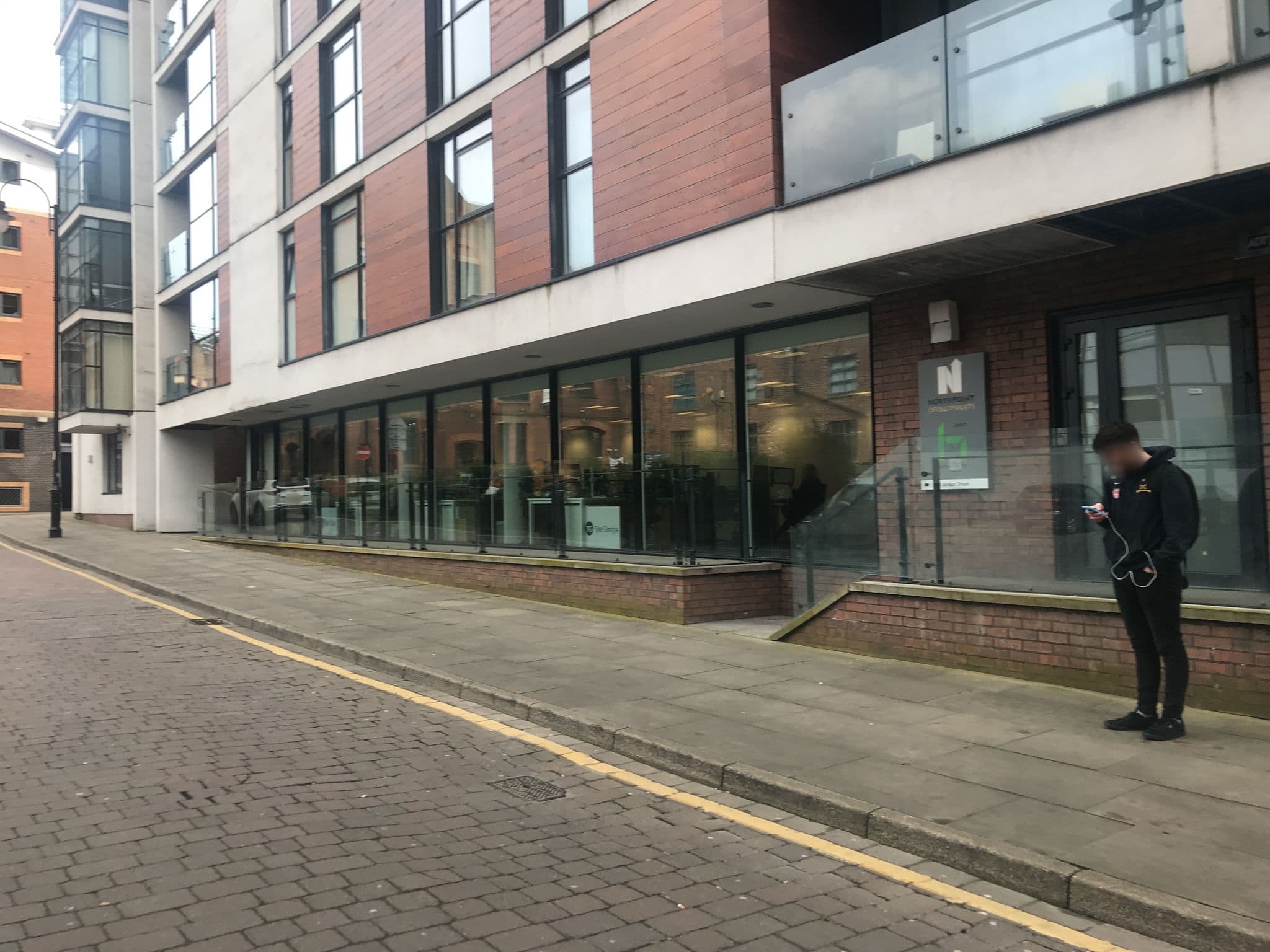 Street view near Gg Hospitality Management, Hulme — © l_v_campton (CC BY-SA · Mapillary)